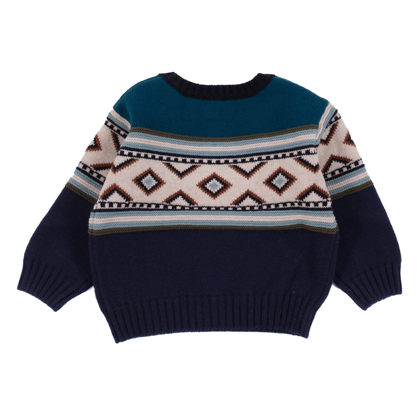Chandail en tricot Bébé Garcon Sarcelle