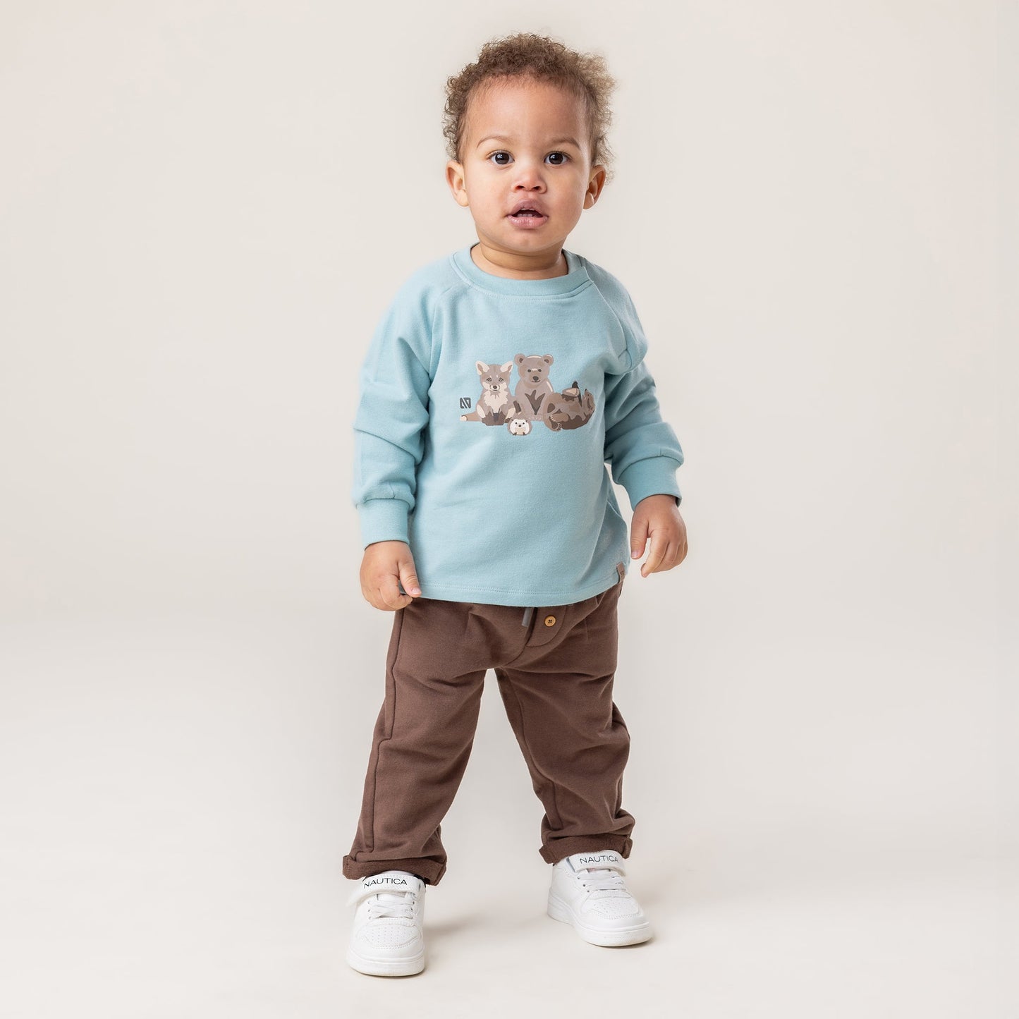 Baby Boy Turquoise Two-Piece Sweater Set