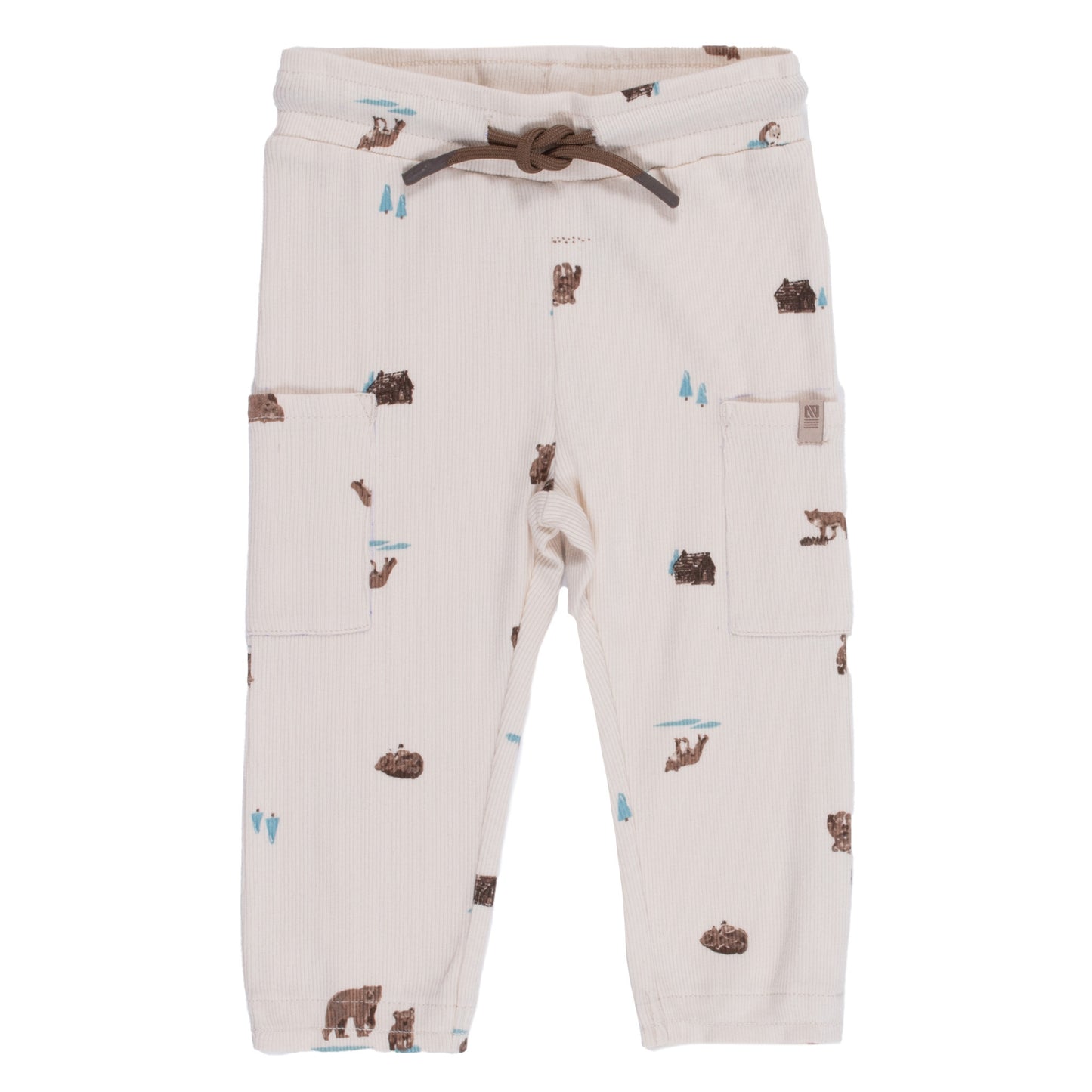 Ensemble t-shirt deux-pièces Bébé Garcon Brun