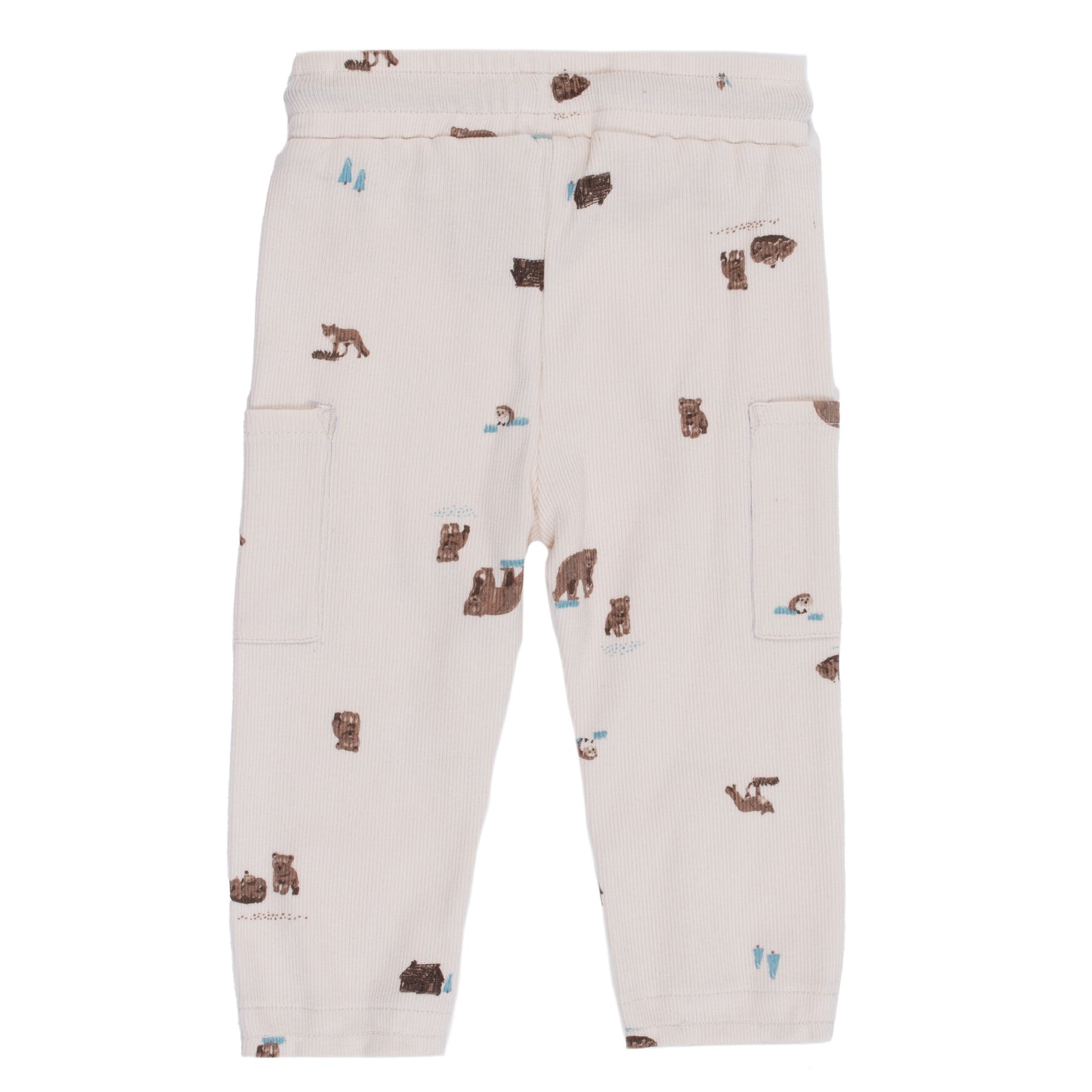Ensemble t-shirt deux-pièces Bébé Garcon Brun