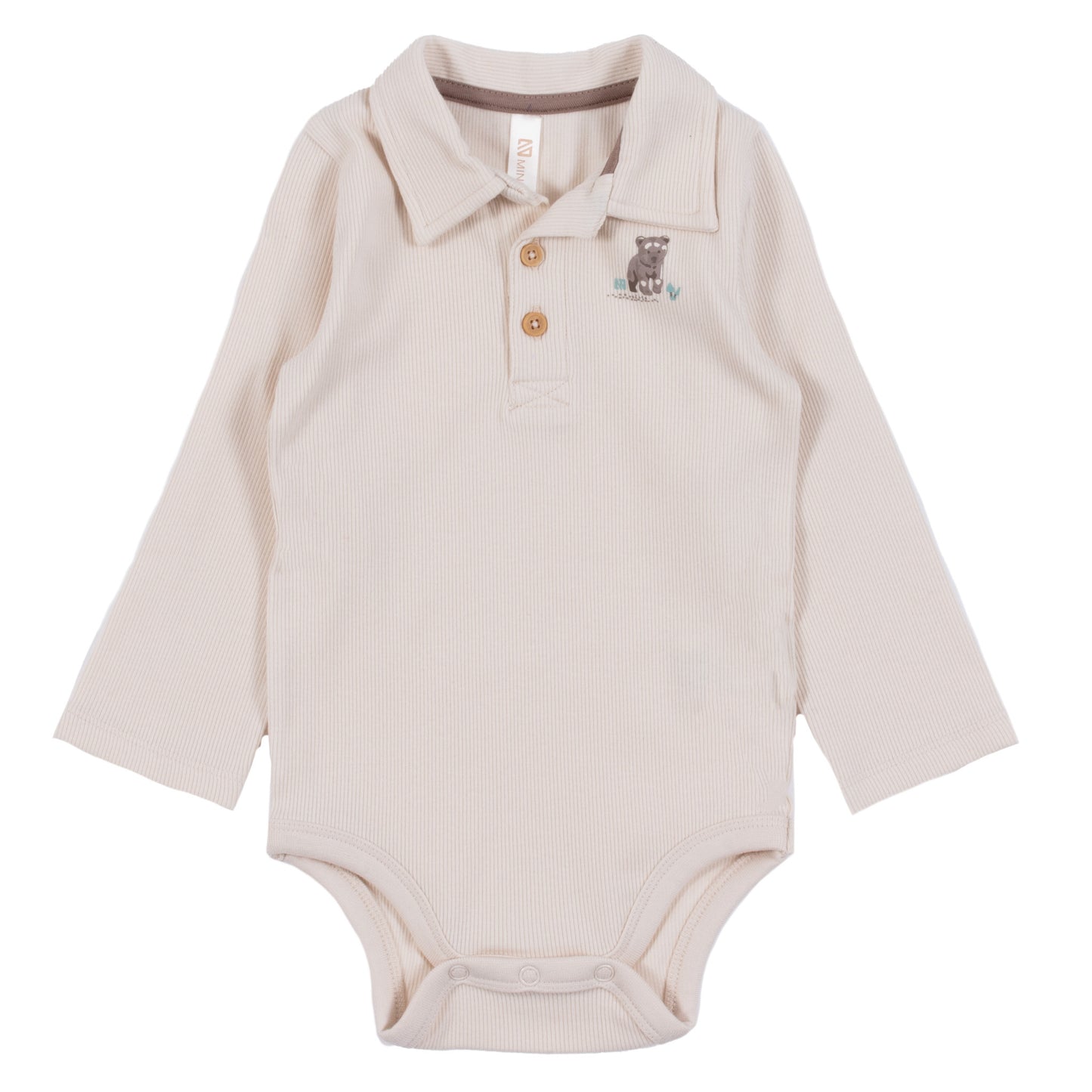 Ensemble cache-couche deux-pièces Bébé Garcon Brun