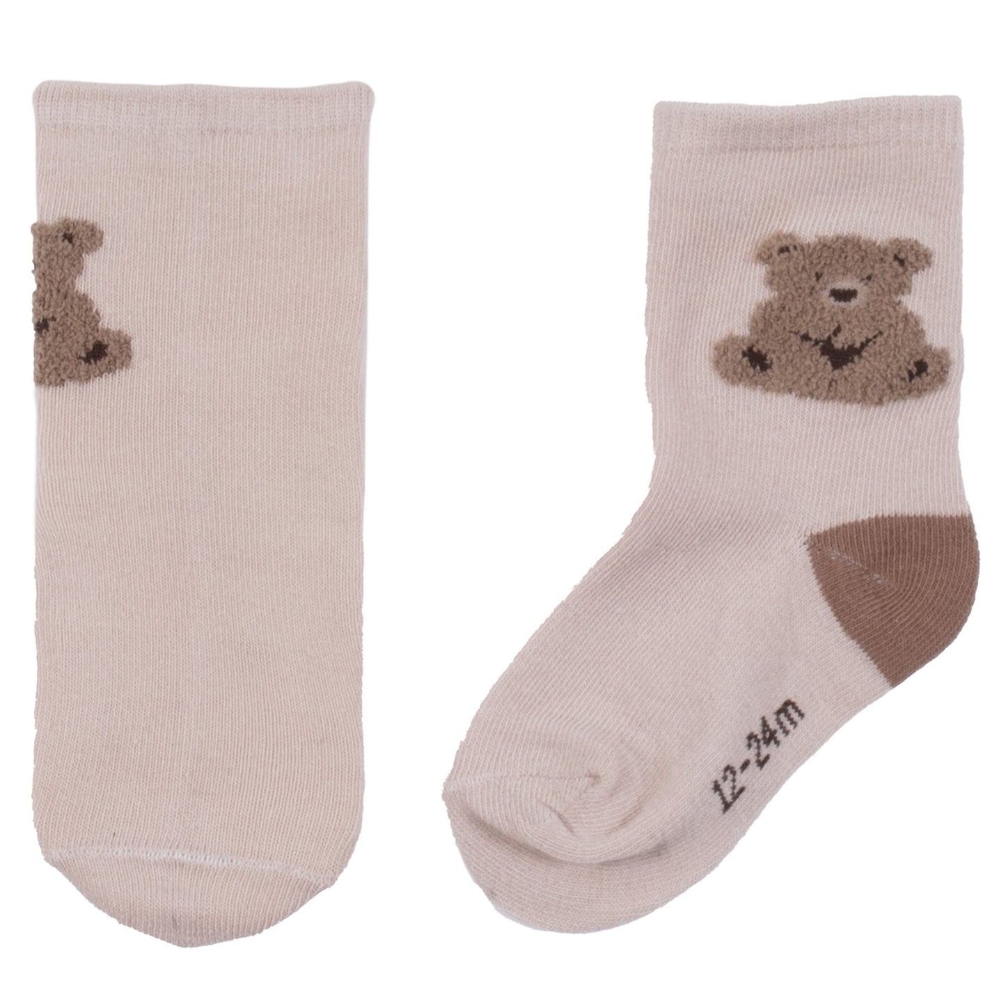 Beige Baby Boy Socks