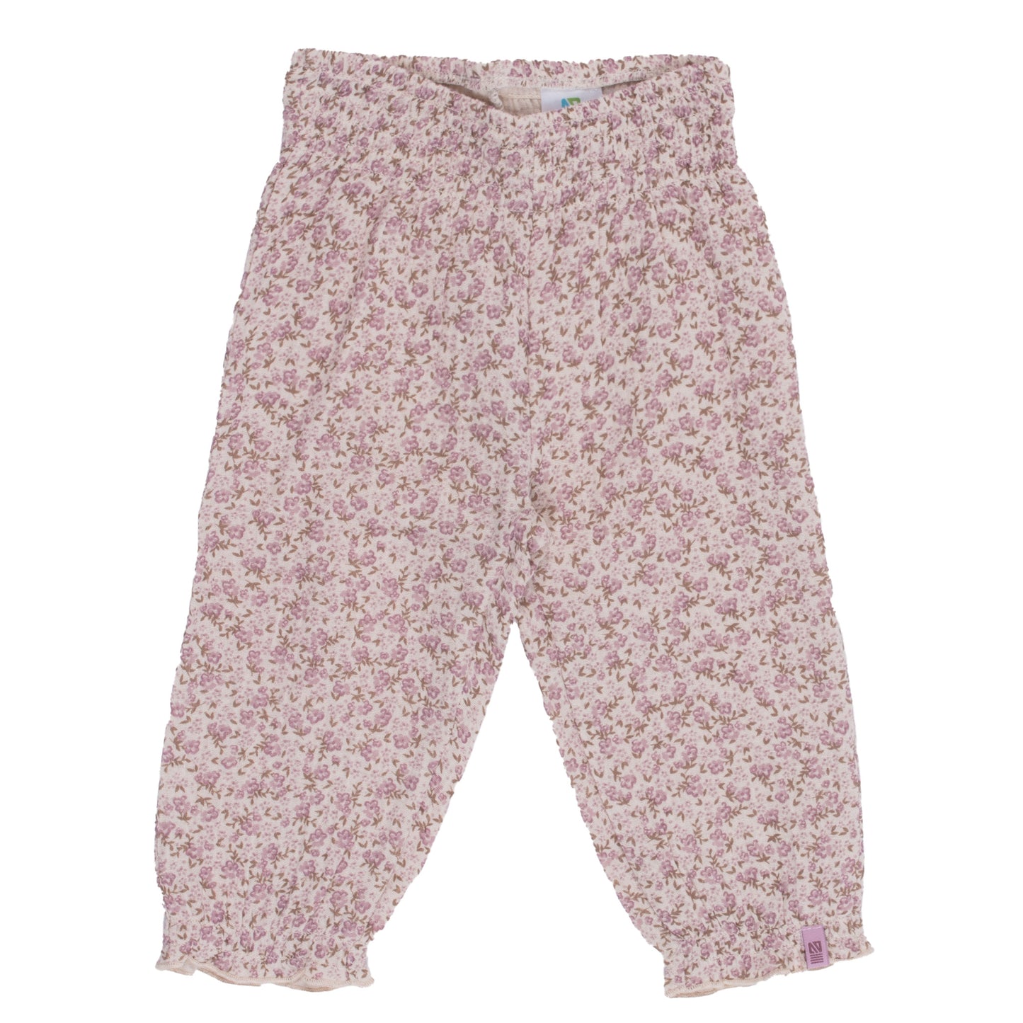 Baby Girl Purple Two-Piece Diaper Set