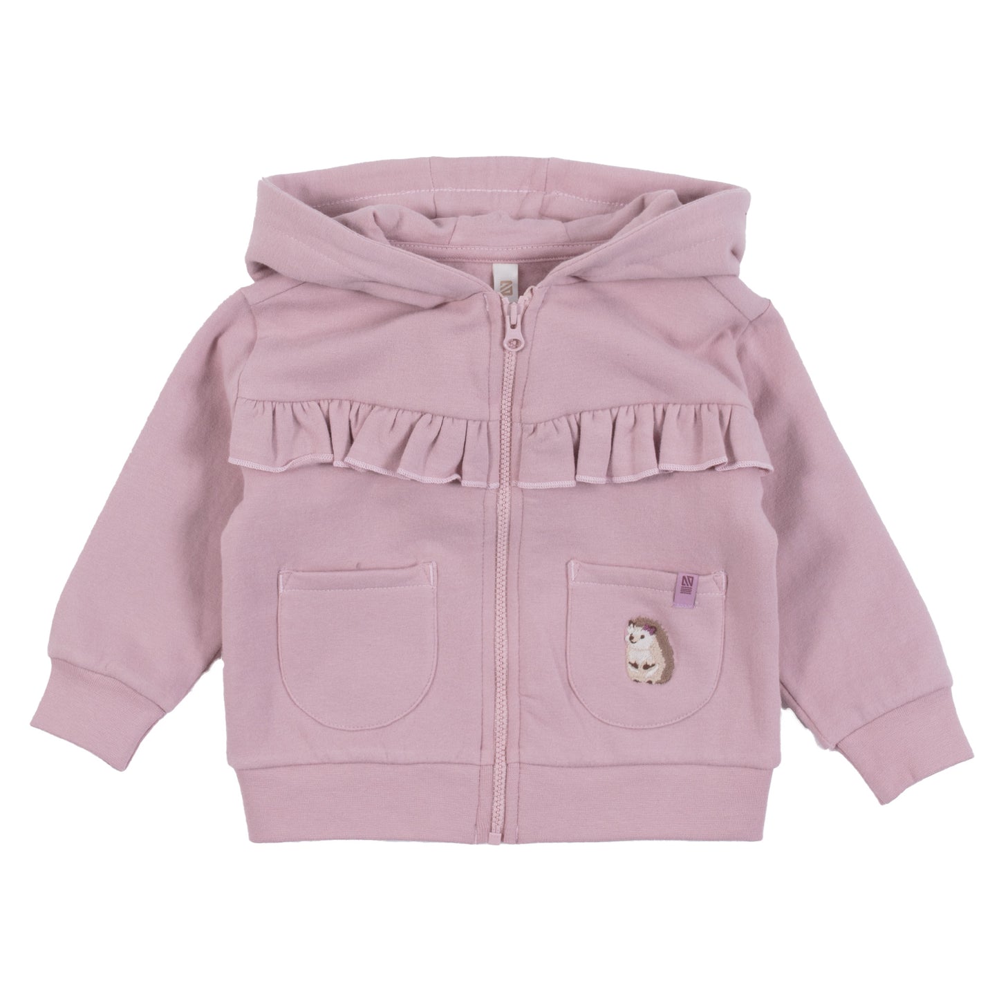 Baby Girl Lilac Two-Piece Hooded Jacket Set
