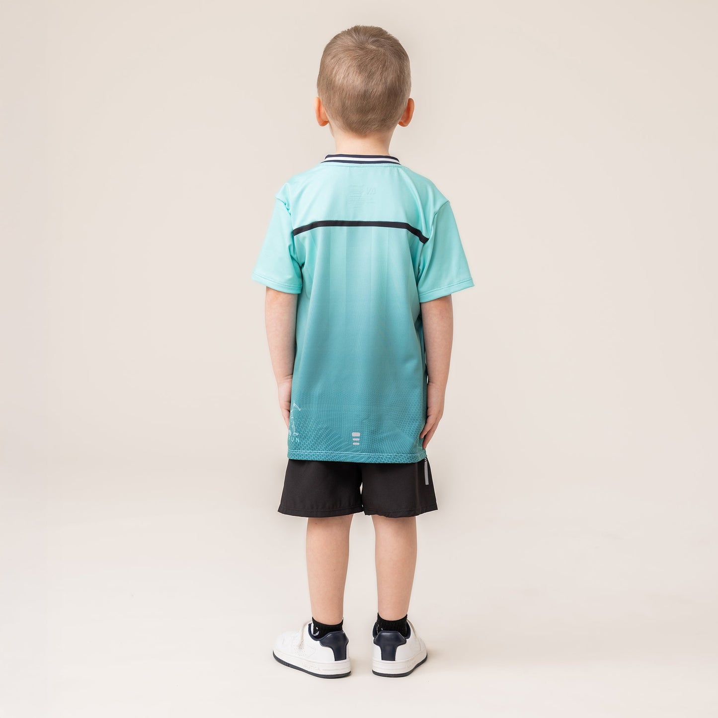 T-shirt athlétique Garçons Turquoise