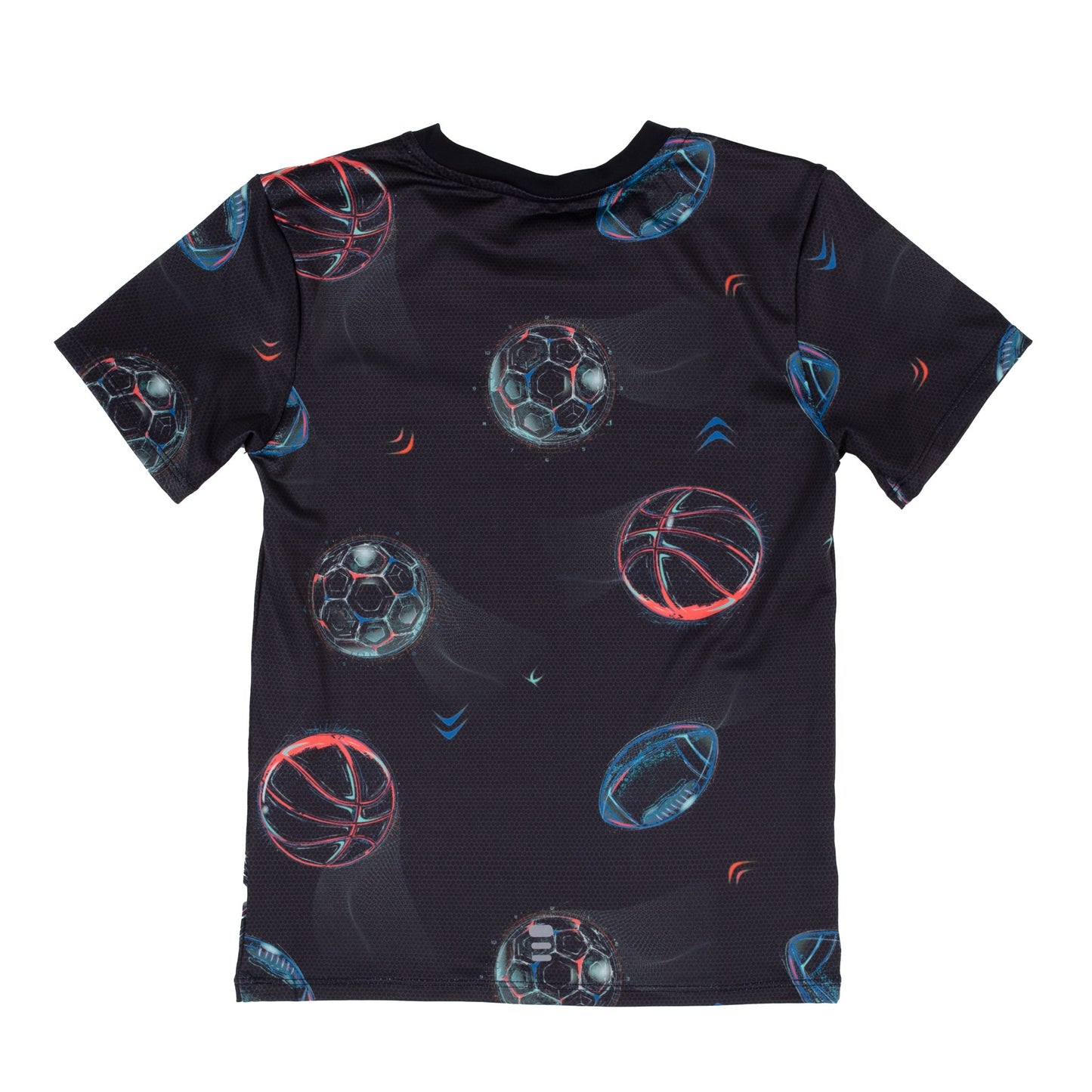 T-shirt athlétique Garçons Noir