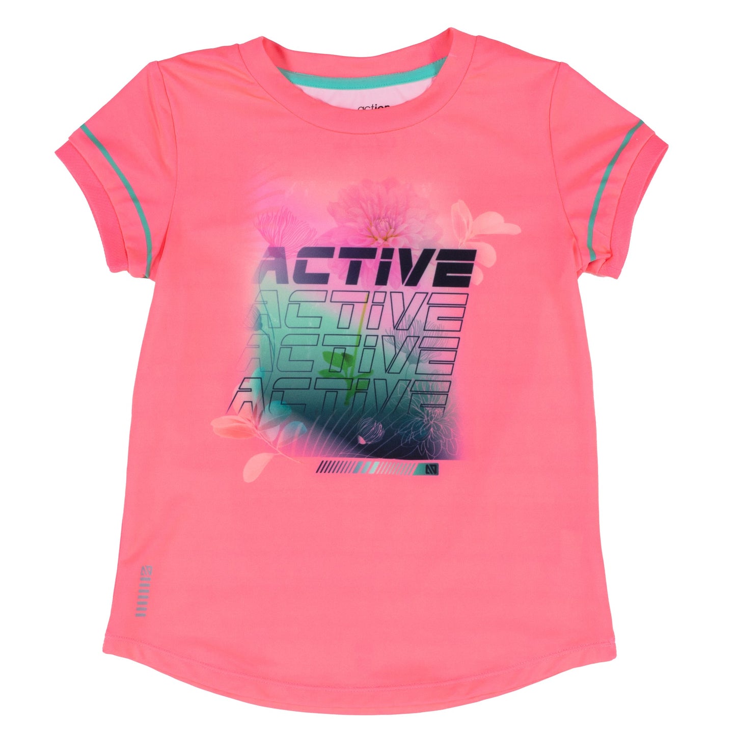 T-shirt athlétique Filles Corail