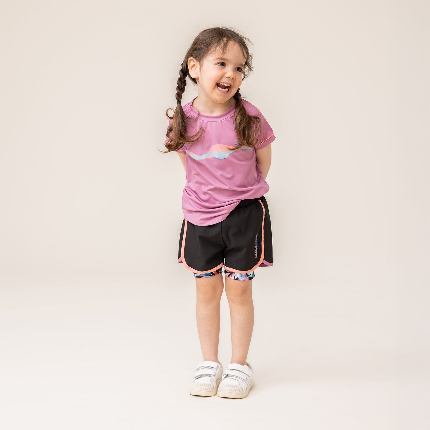 T-shirt athlétique Filles Mauve
