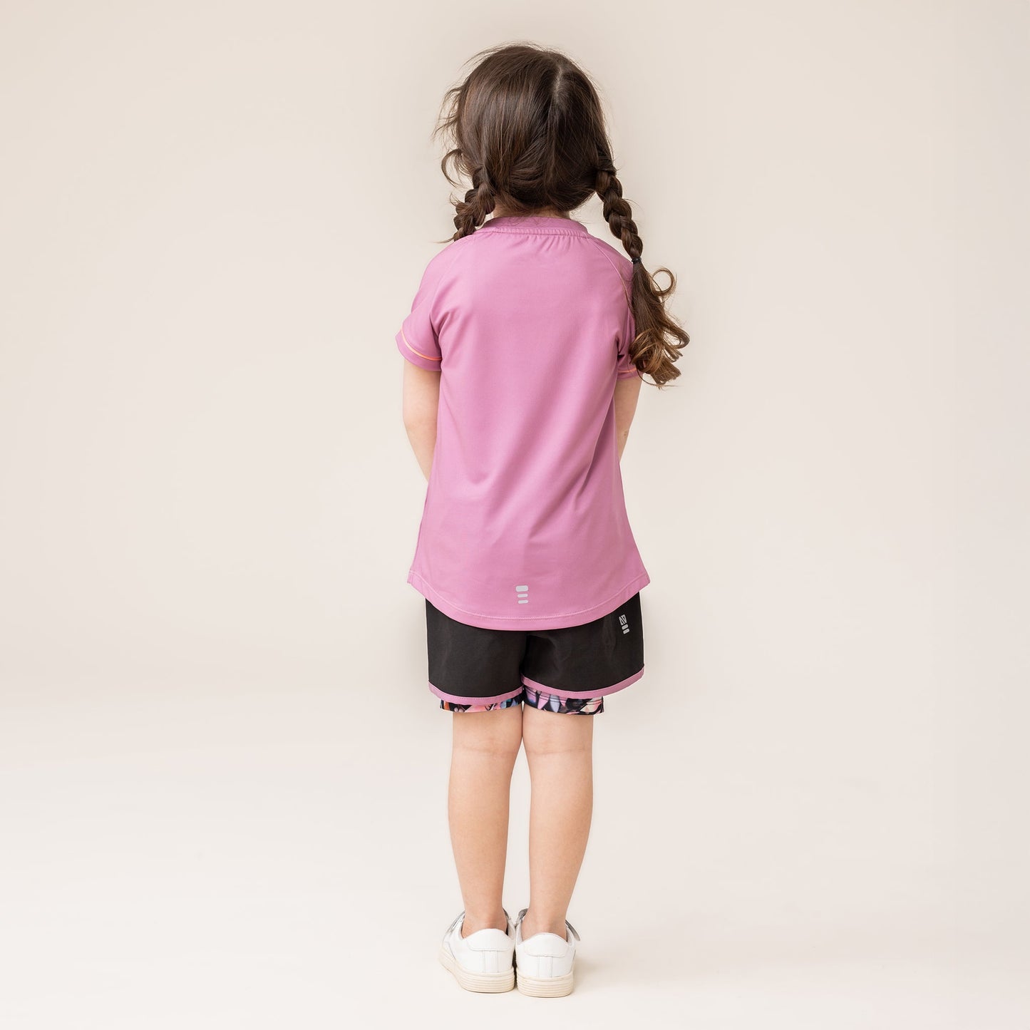 Short athlétique Filles Noir