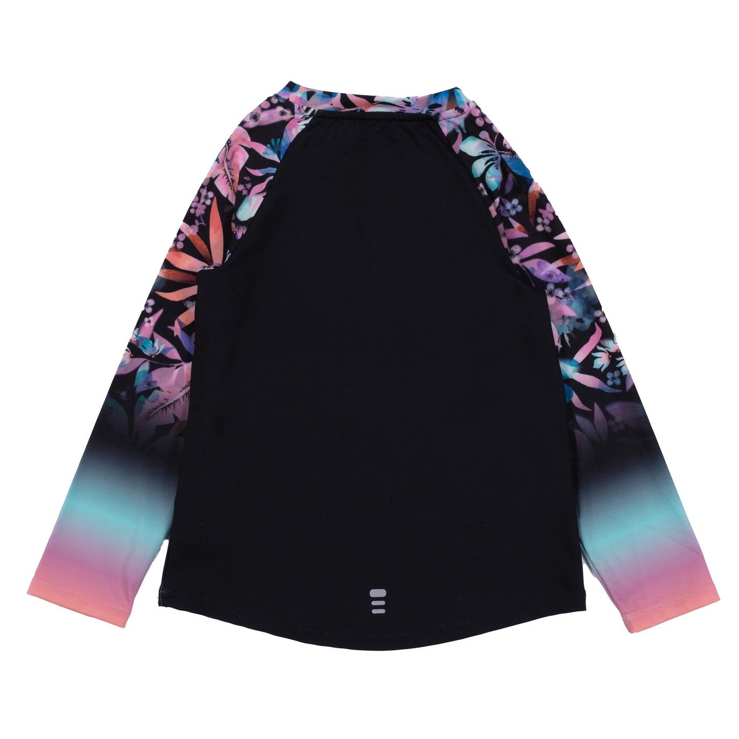T-shirt manches longues athlétique Filles Noir