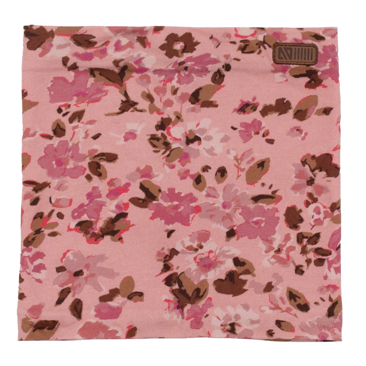 Girls' Microfleece Lined Jersey Neck Warmer Pink
