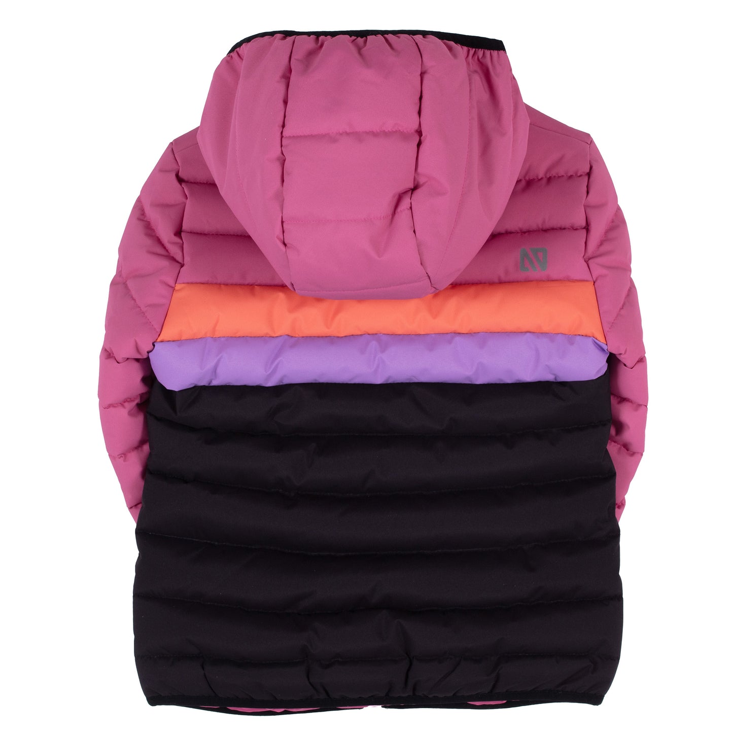 Girls' Pink Quilted Coat