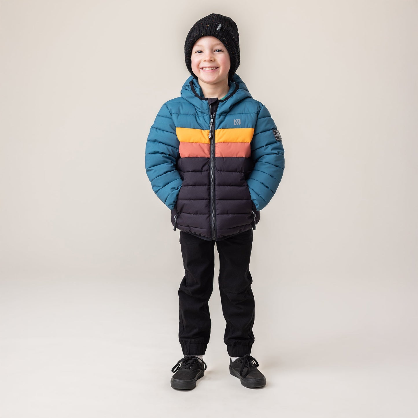 Manteau matelassé Garçons Sarcelle