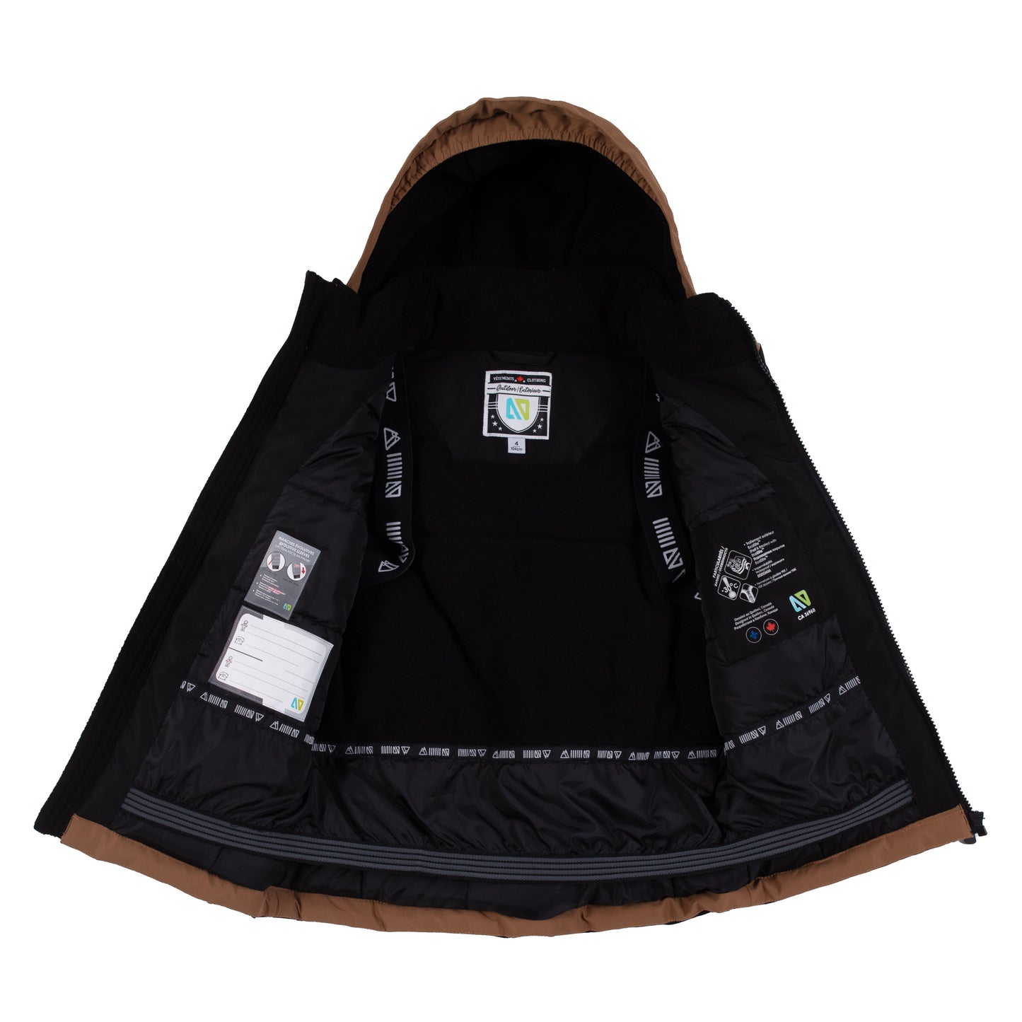 Nicolas Boys Black Snowsuit