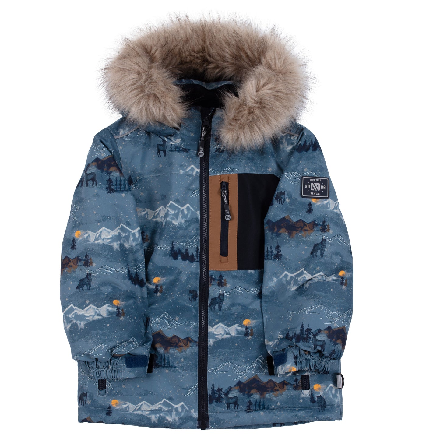 Henri Boys Blue Snowsuit