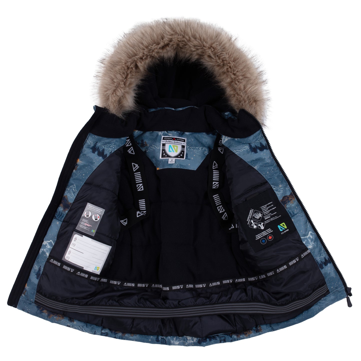 Henri Boys Blue Snowsuit