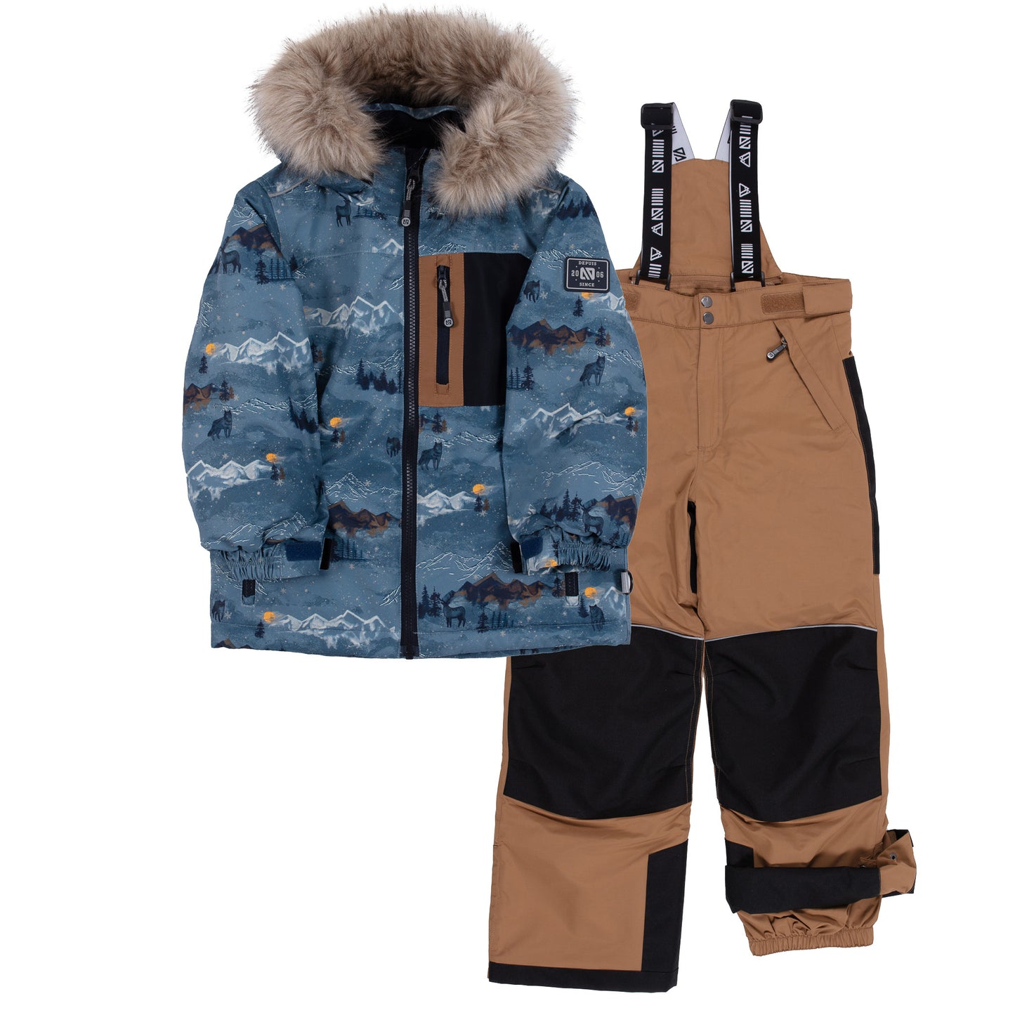 Henri Boys Blue Snowsuit