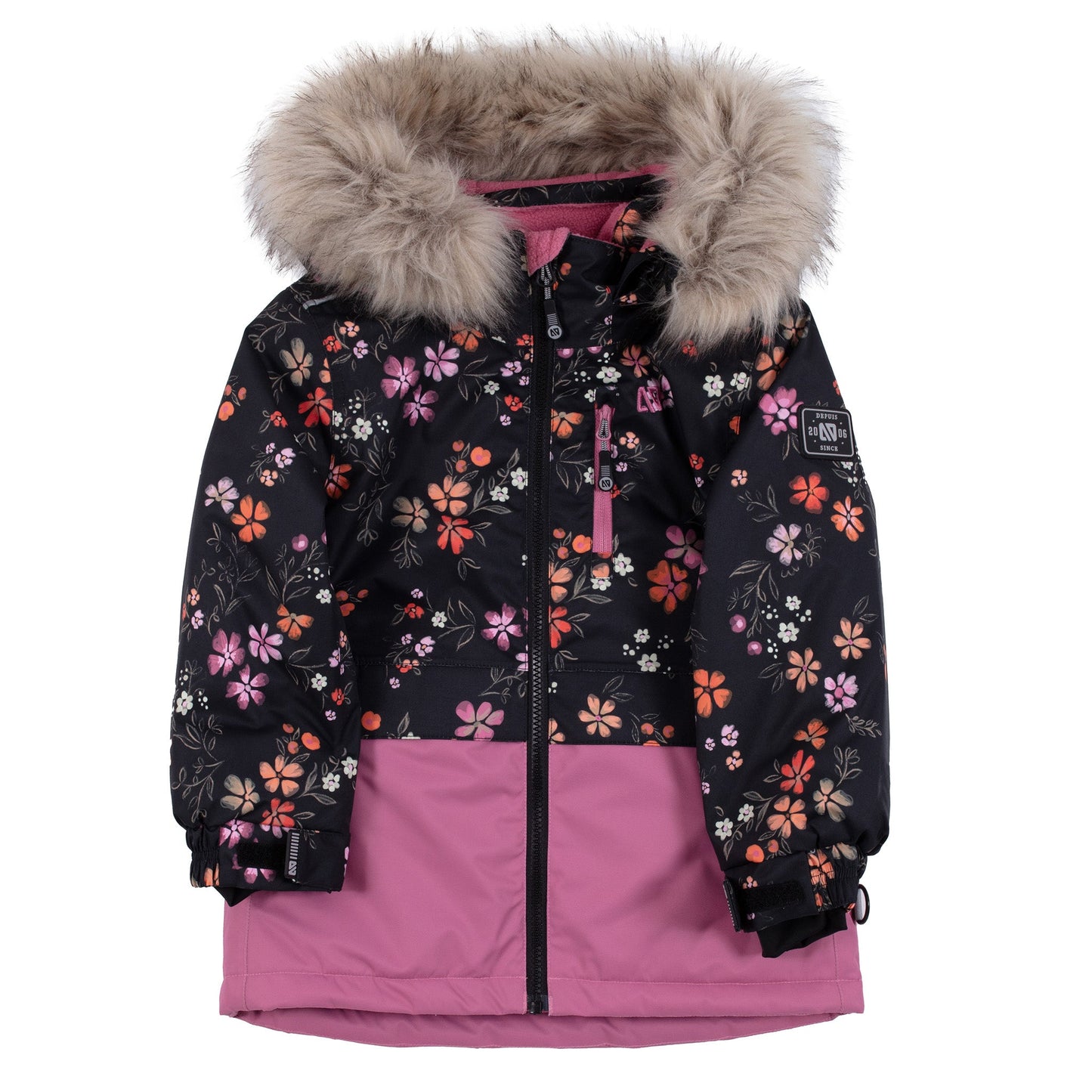 Habit de neige Maélie Filles Noir