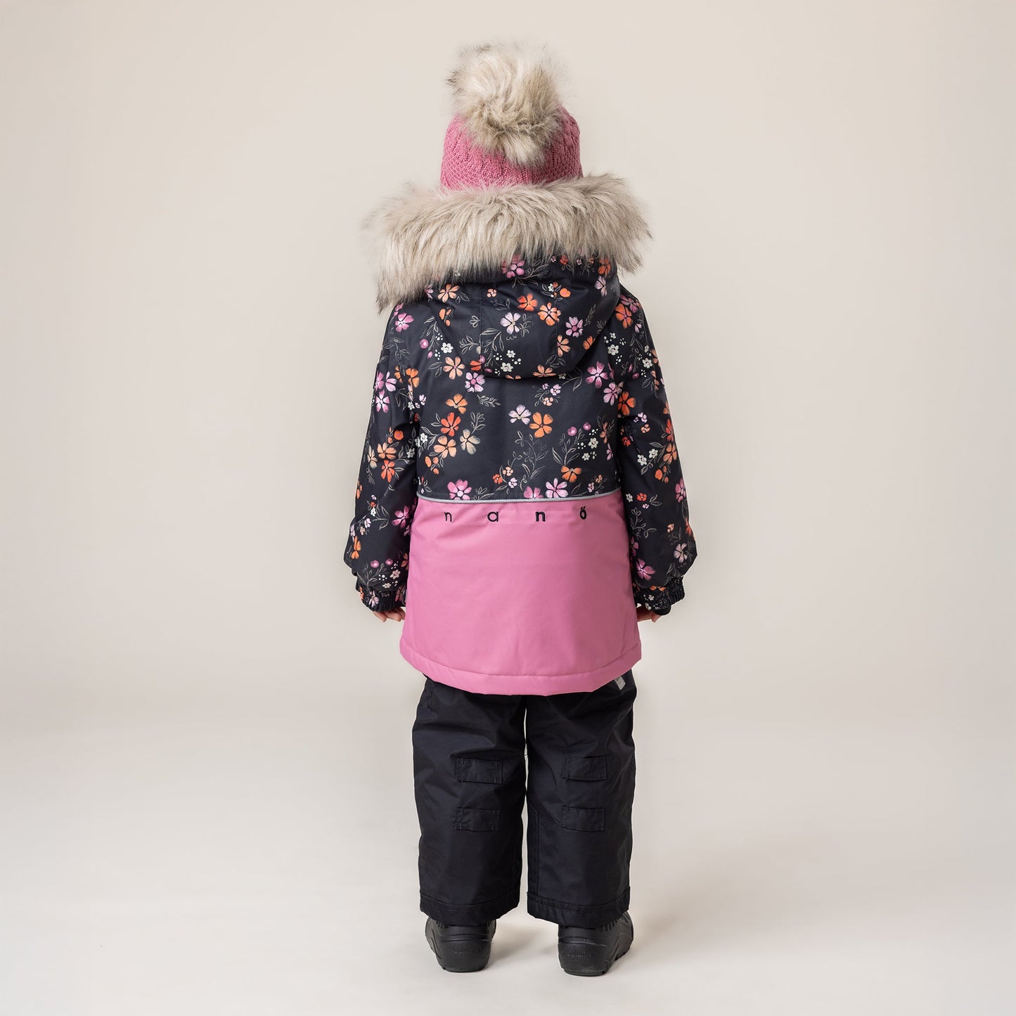 Habit de neige Maélie Filles Noir