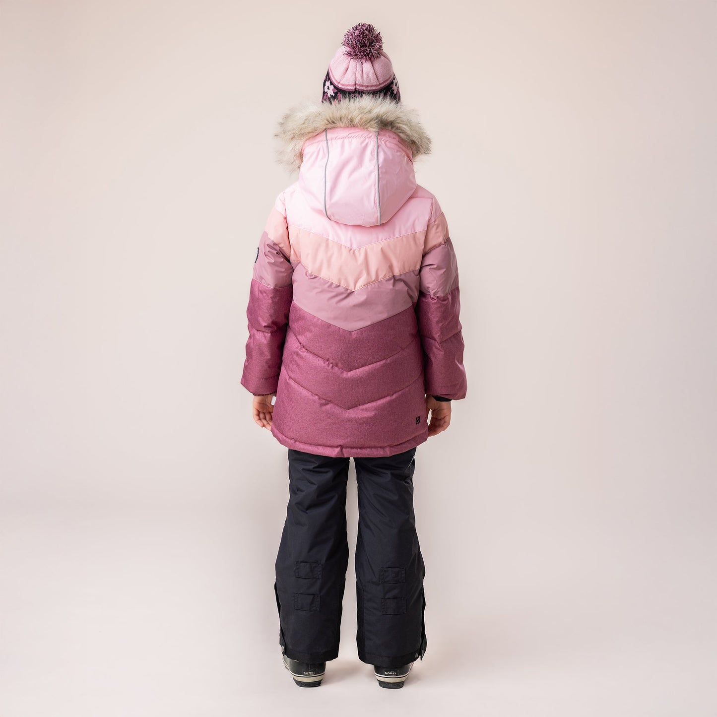 Roxanne Girls Pink Snowsuit