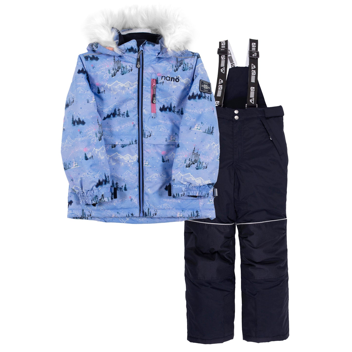 Habit de neige Elsa Filles Bleu