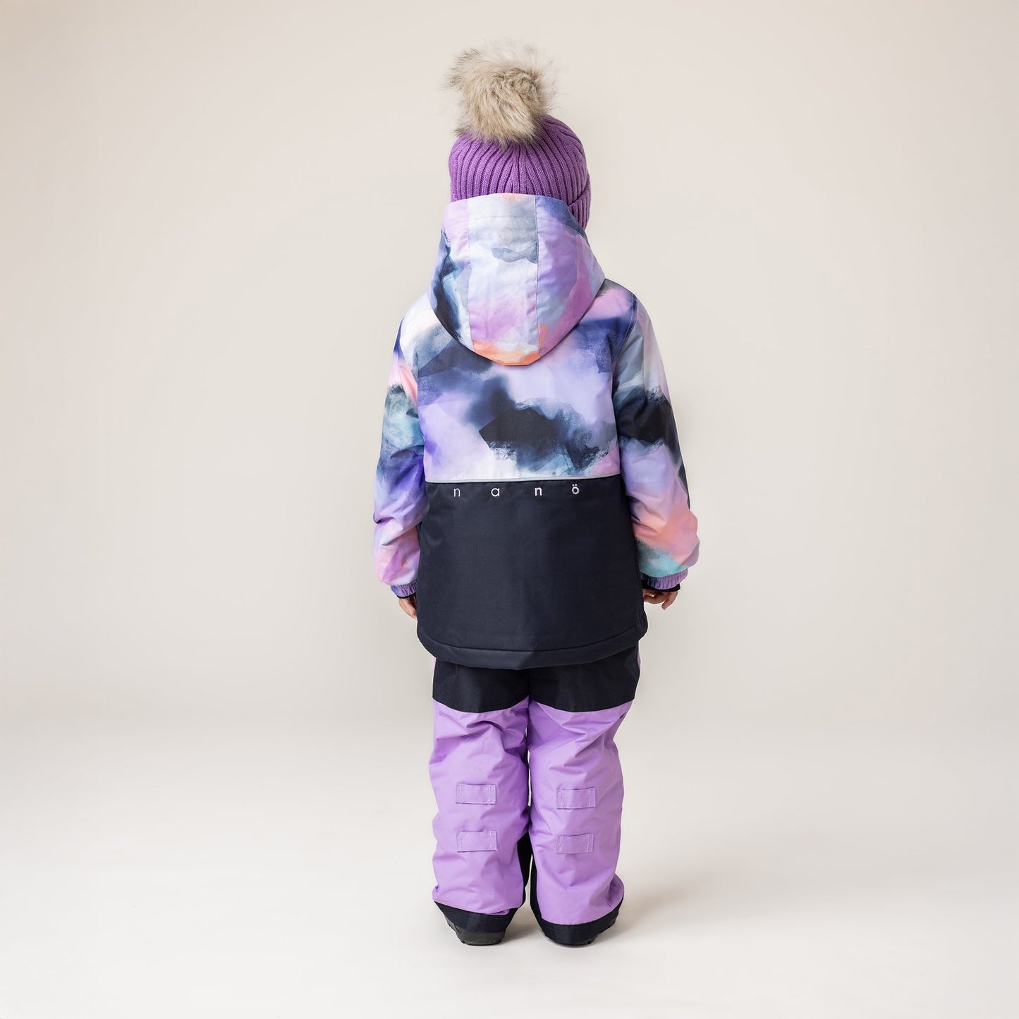 Alicia Girls Lilac Snowsuit