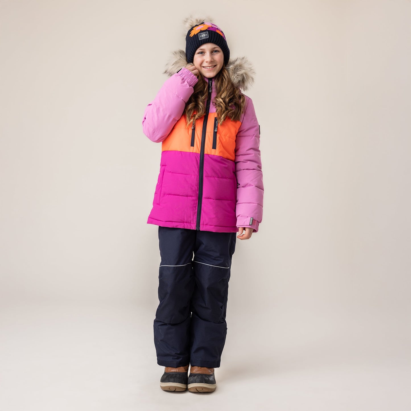Habit de neige Esmee Filles Mauve