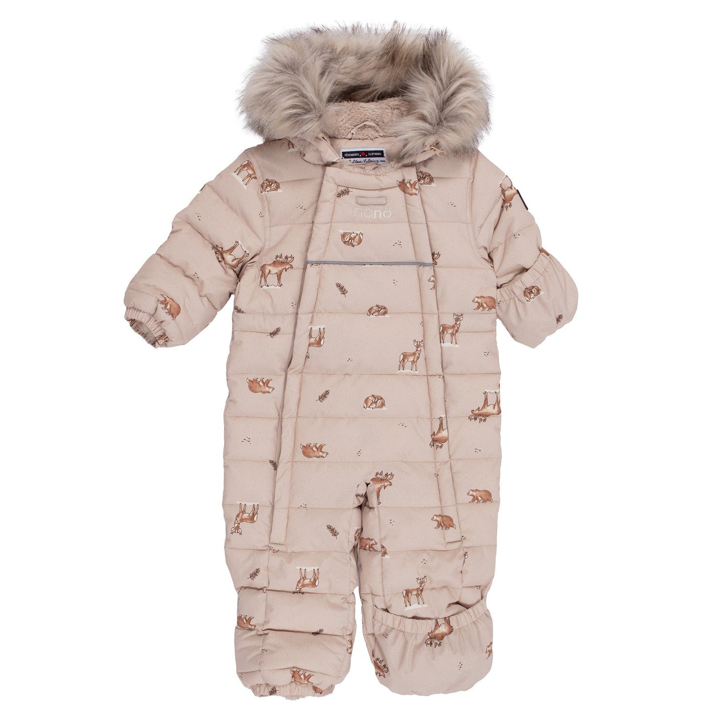Habit de neige une-pièce bébé Jacob Bébé Garcon Beige
