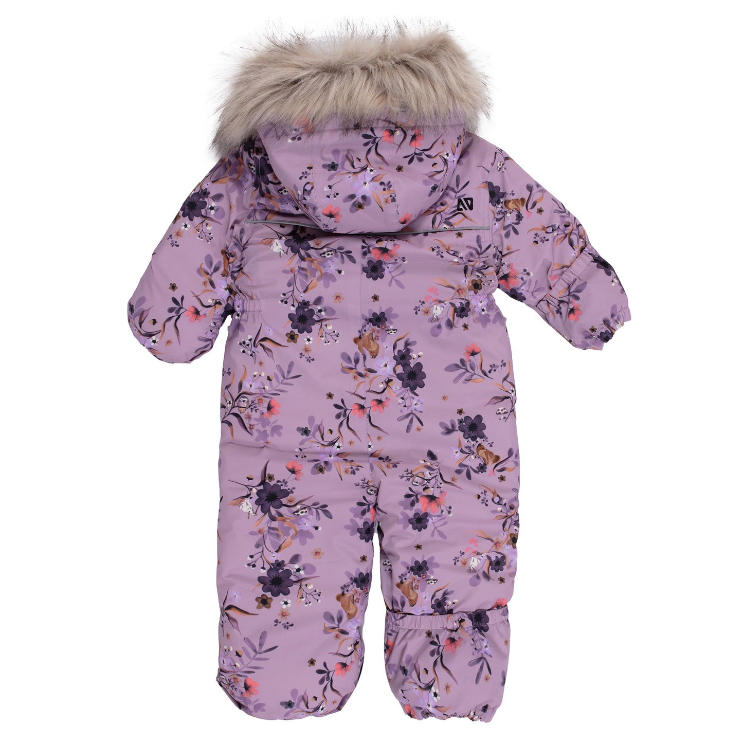 Habit de neige une-pièce bébé Flore Bébé Fille Lilas