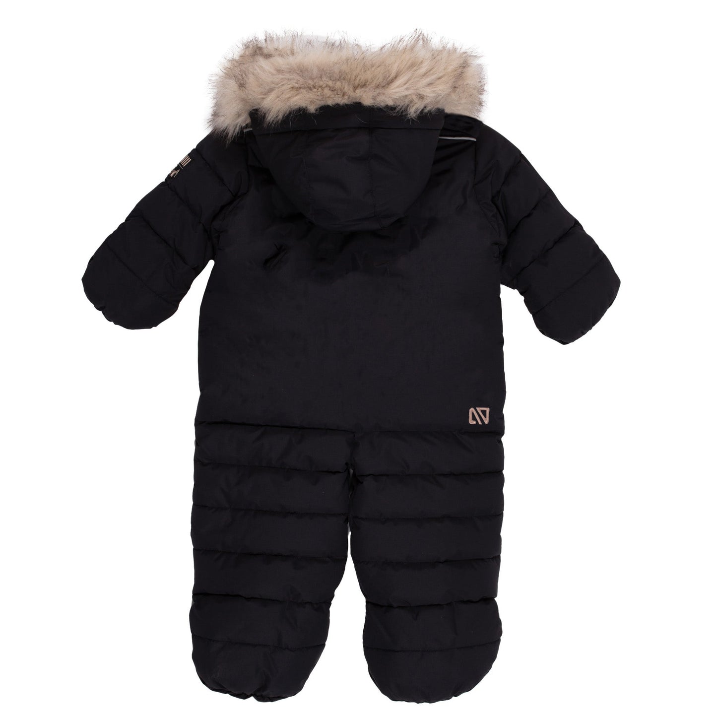Ryane Unisex Baby One-Piece Snowsuit Black