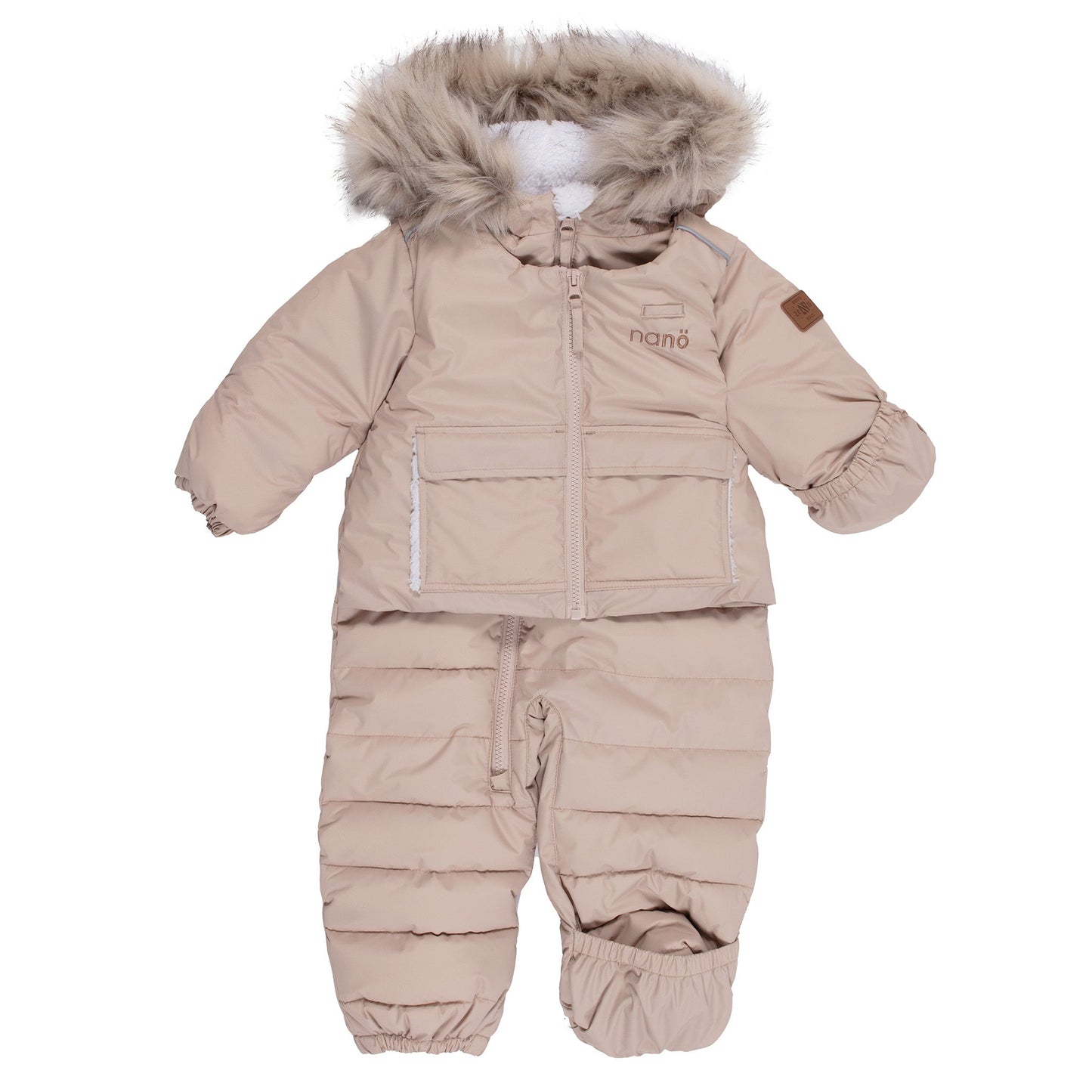 Habit de neige une-pièce bébé Sofia Bébé Fille Beige