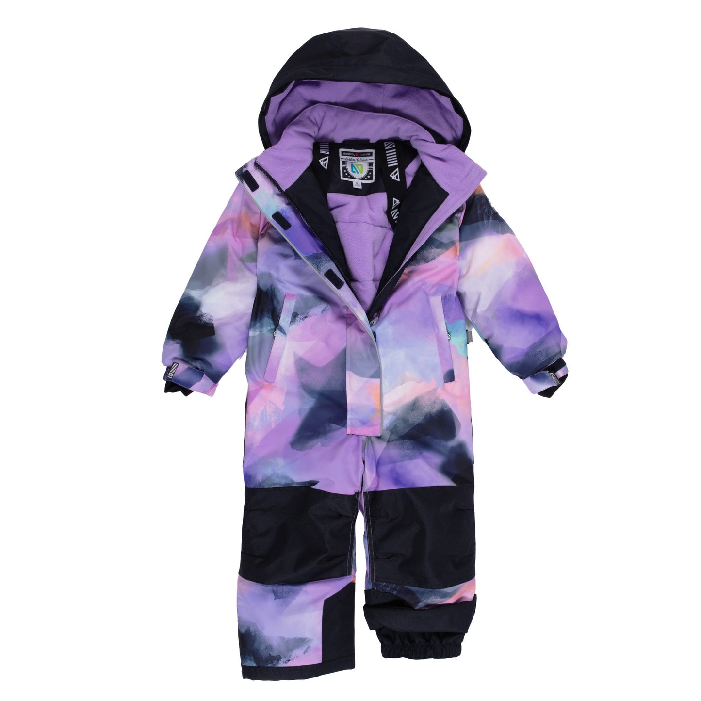 Habit de neige une-pièce Calie Filles Lilas