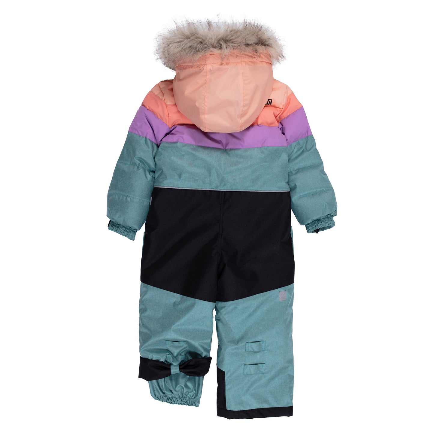 Lexie Girls Mint One-Piece Snowsuit