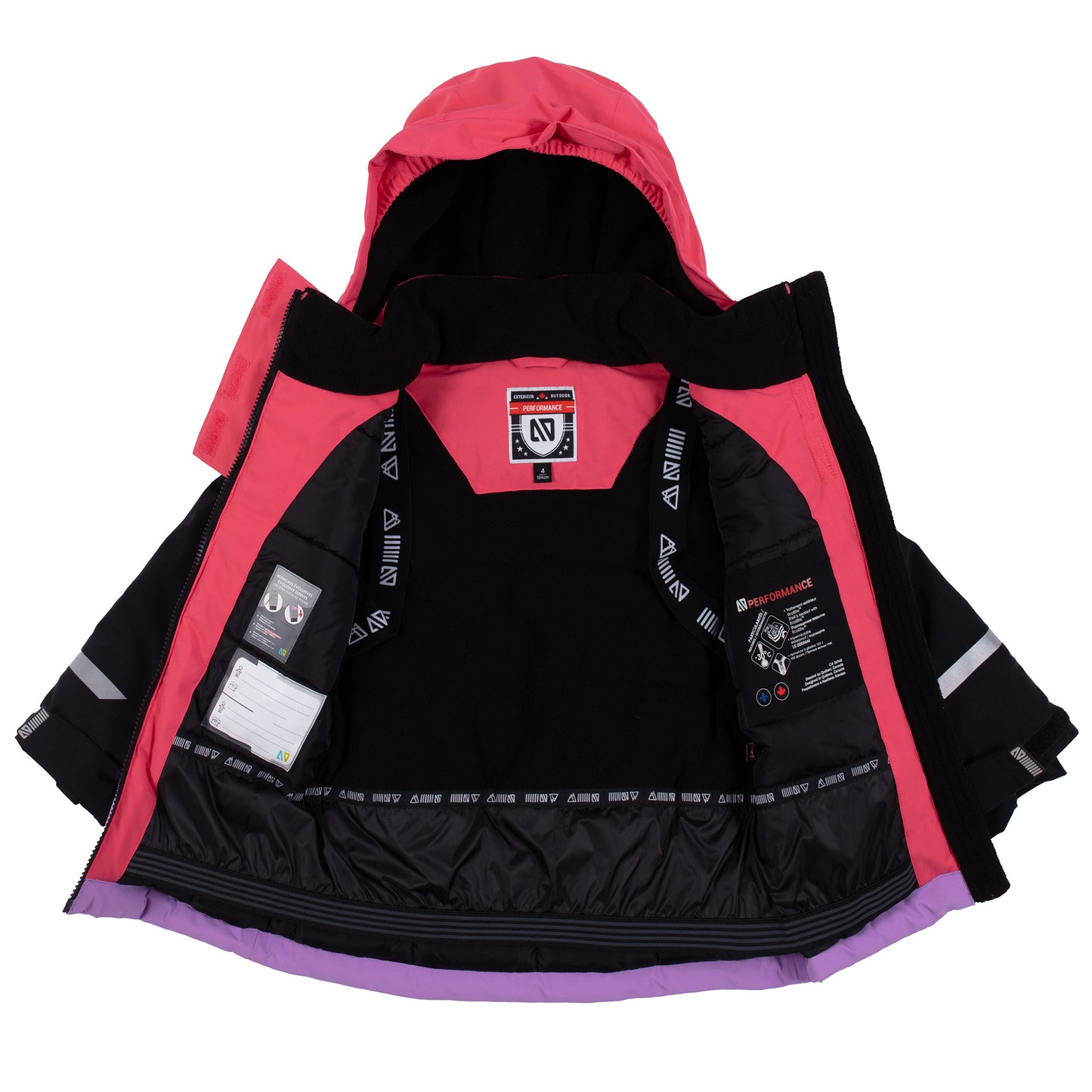 Gabrielle Girls' Performance Snowsuit Lilac