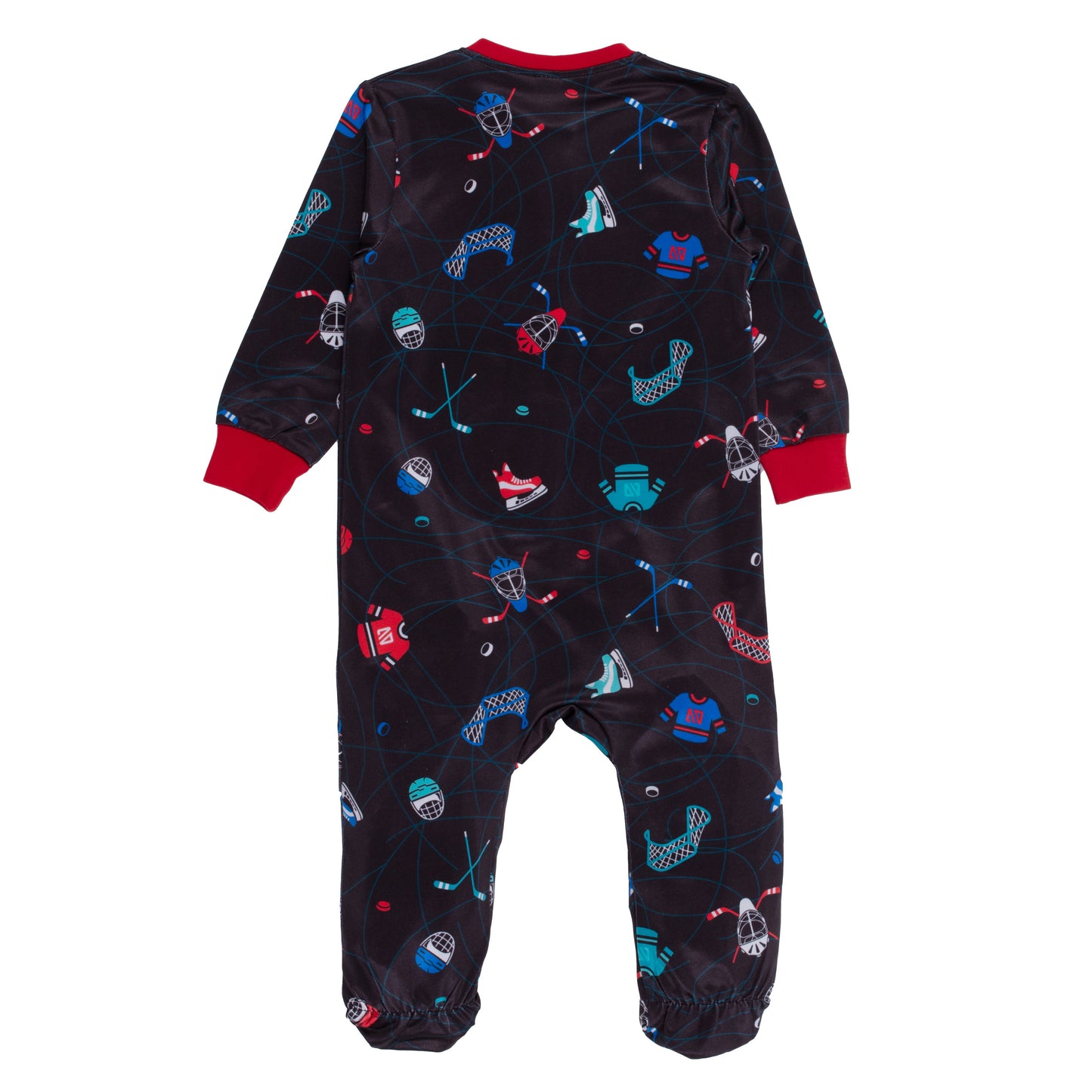 Black Baby Boy One-Piece Pajamas
