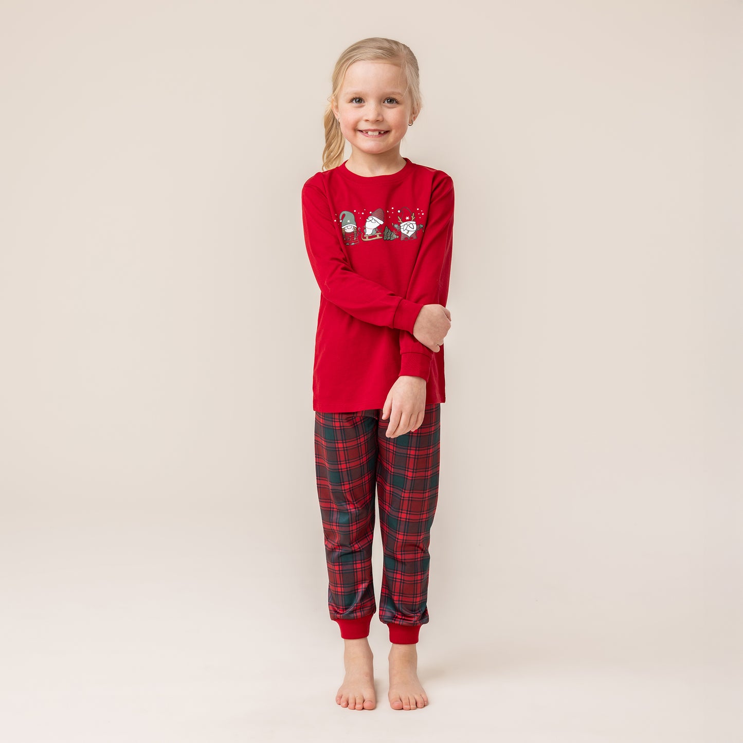 Collection des fêtes - Pyjama bébé Garçons Rouge