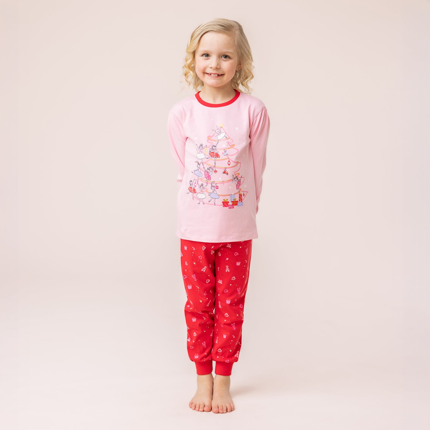 Pyjama bébé Filles Rose_Pale