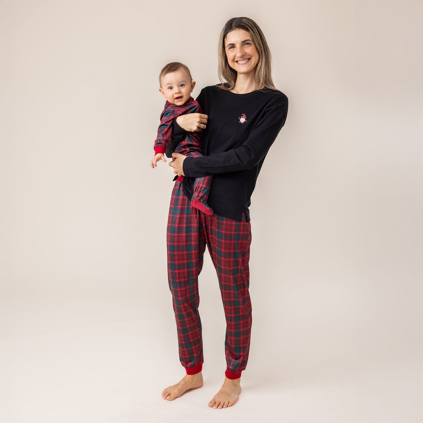Collection des fêtes - Pyjama pour Femme Noir