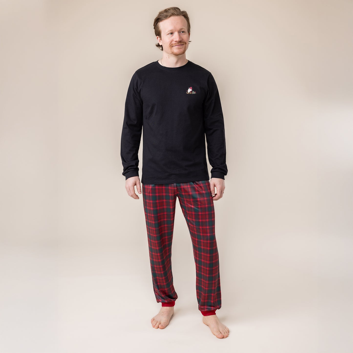 Collection des fêtes - Pyjama pour hommes Noir