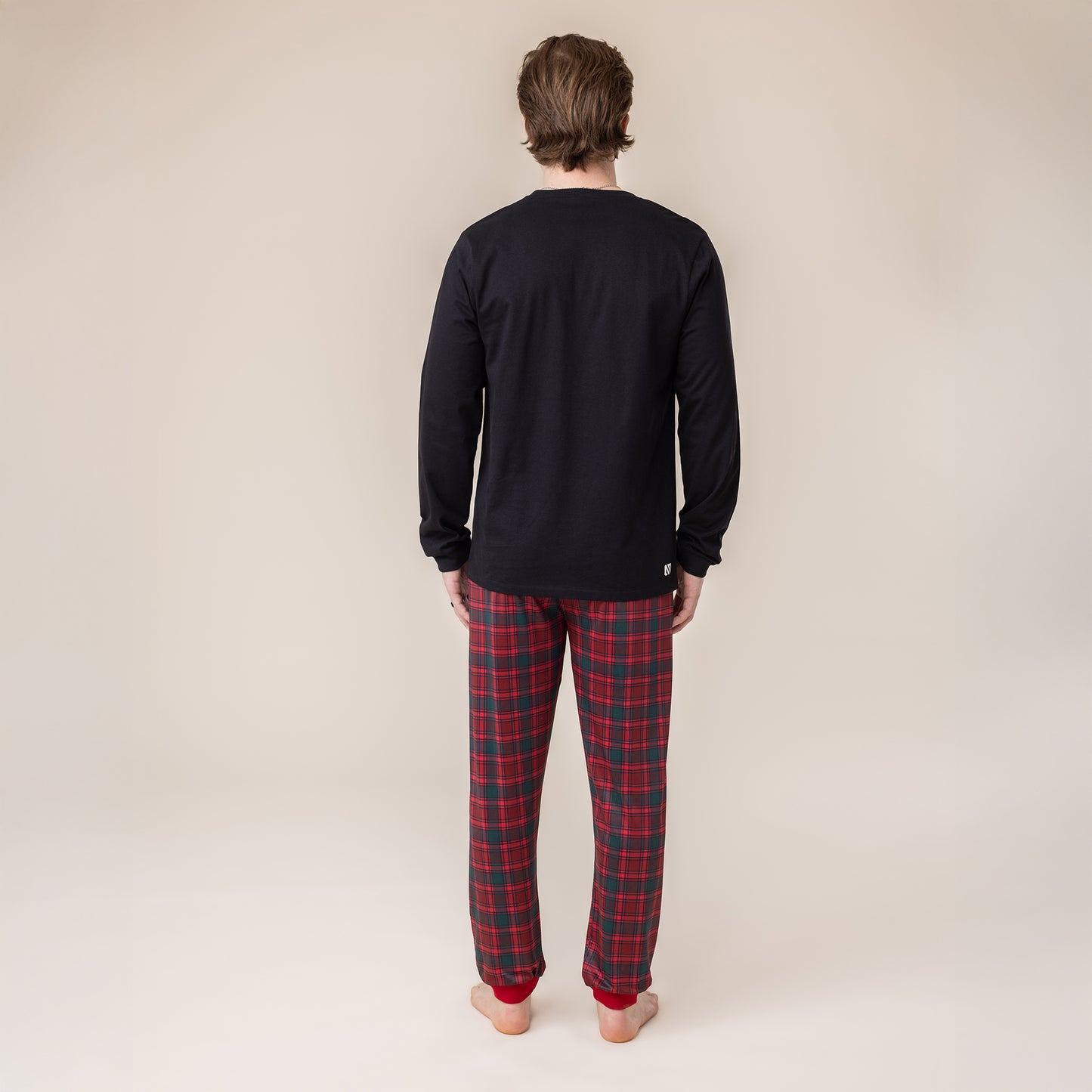 Collection des fêtes - Pyjama pour hommes Noir