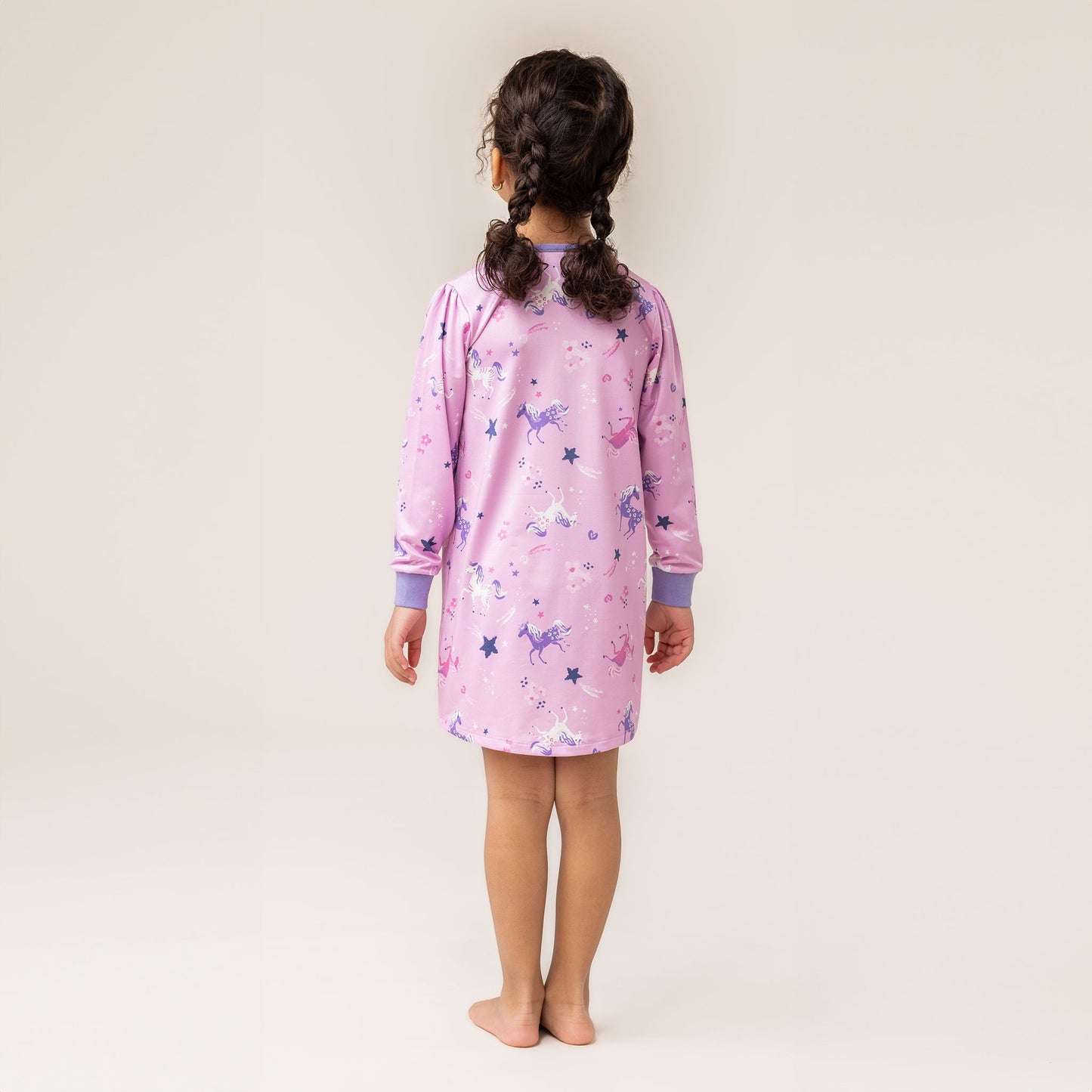 Robe de nuit Filles Lilas