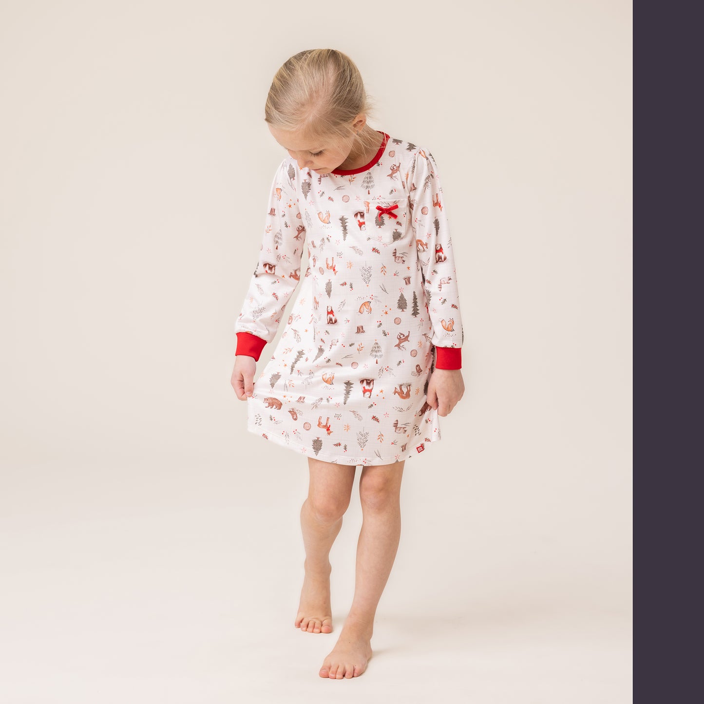 Robe de nuit Filles Ivoire