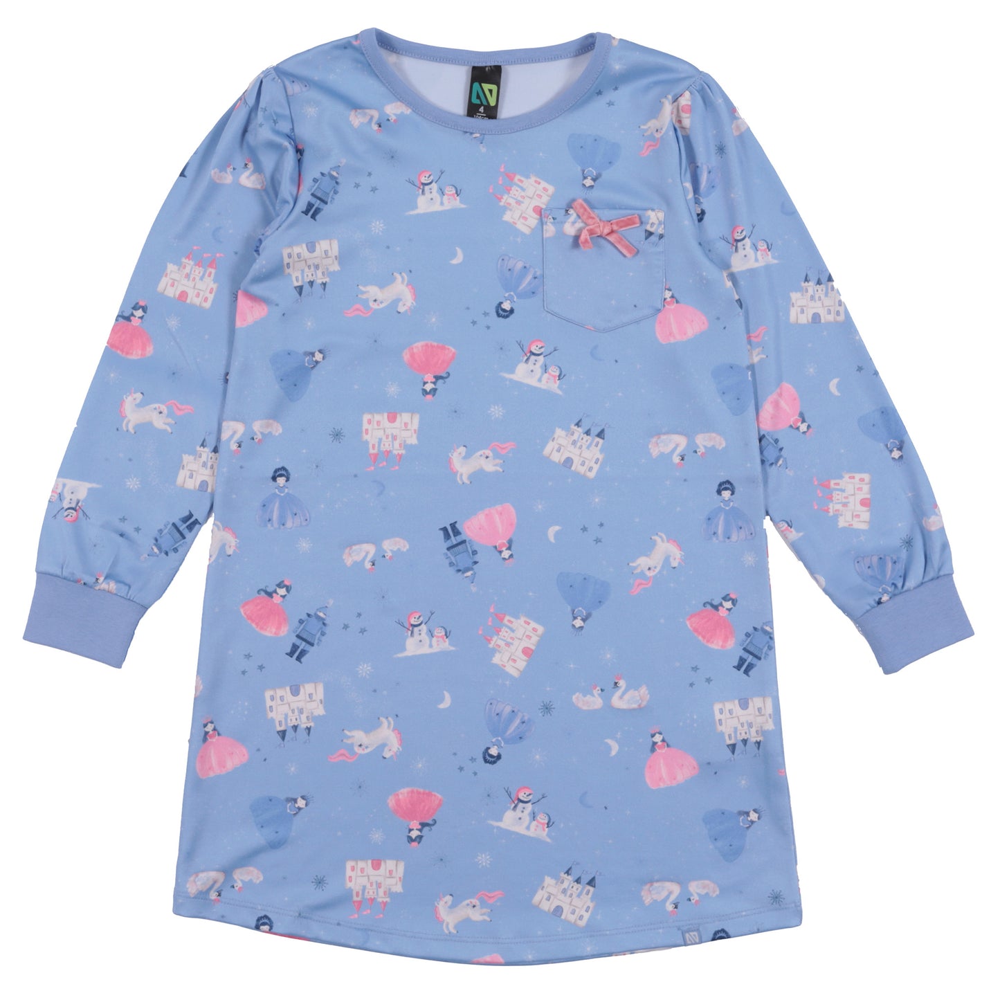 Robe de nuit Filles Lilas