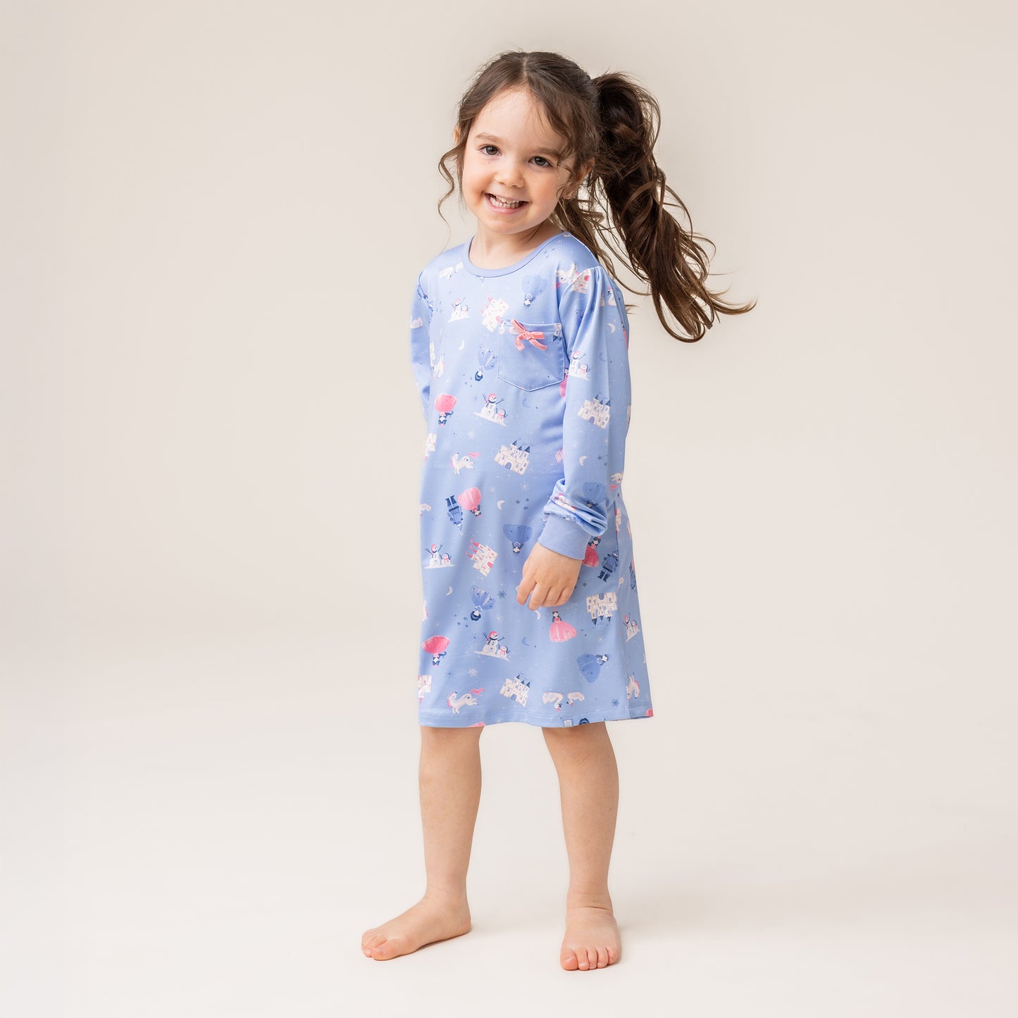 Robe de nuit Filles Lilas