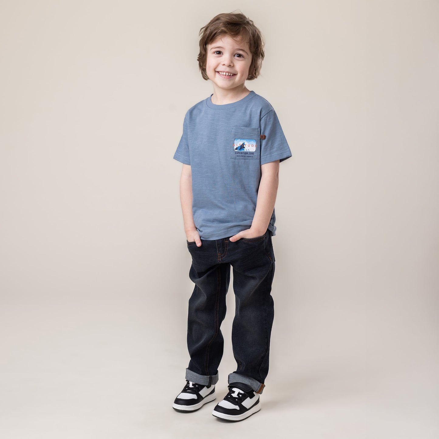 T-shirt Promo Garçons Bleu