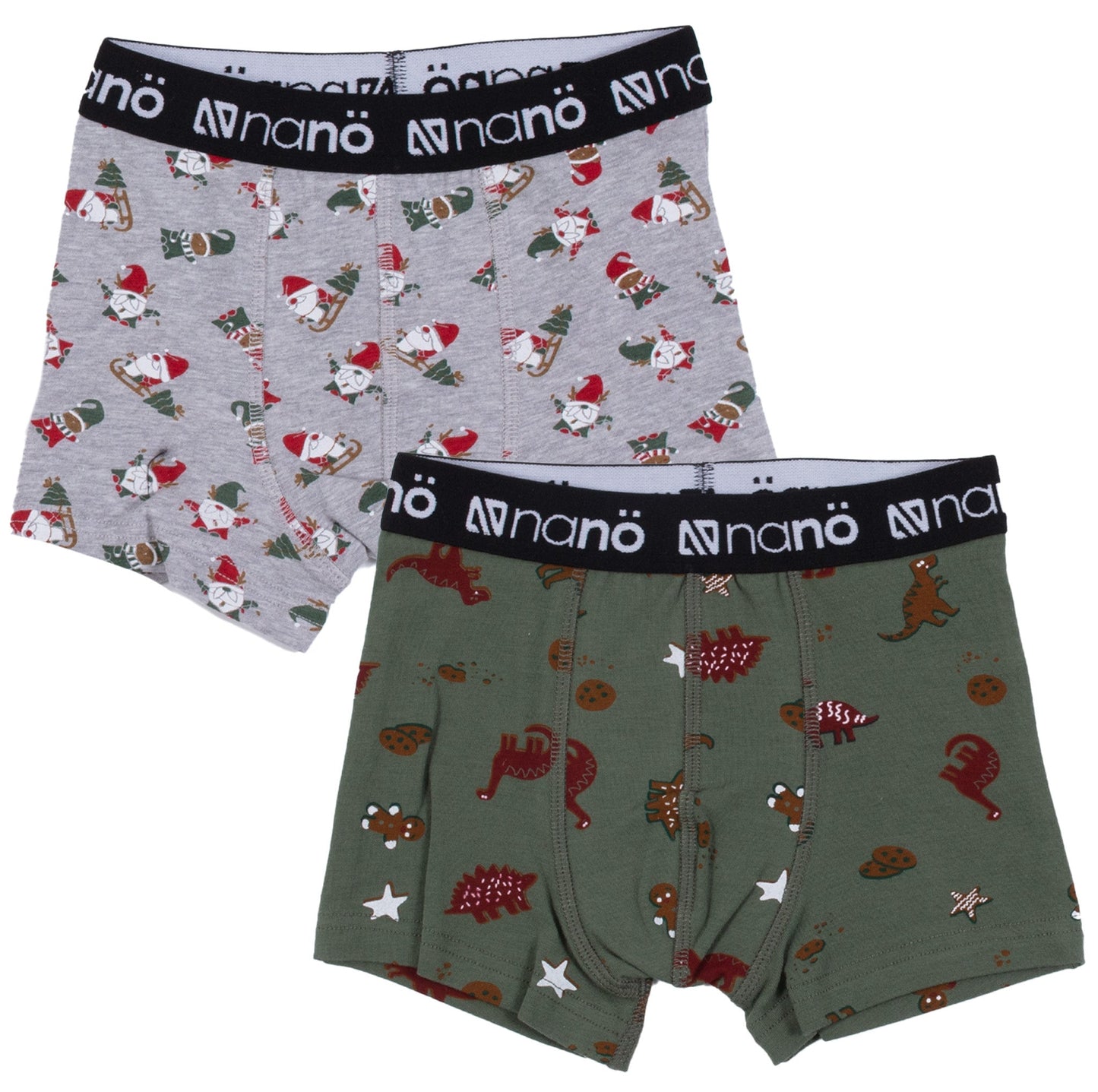 Boxers, paquet de 2 Garçons Noir