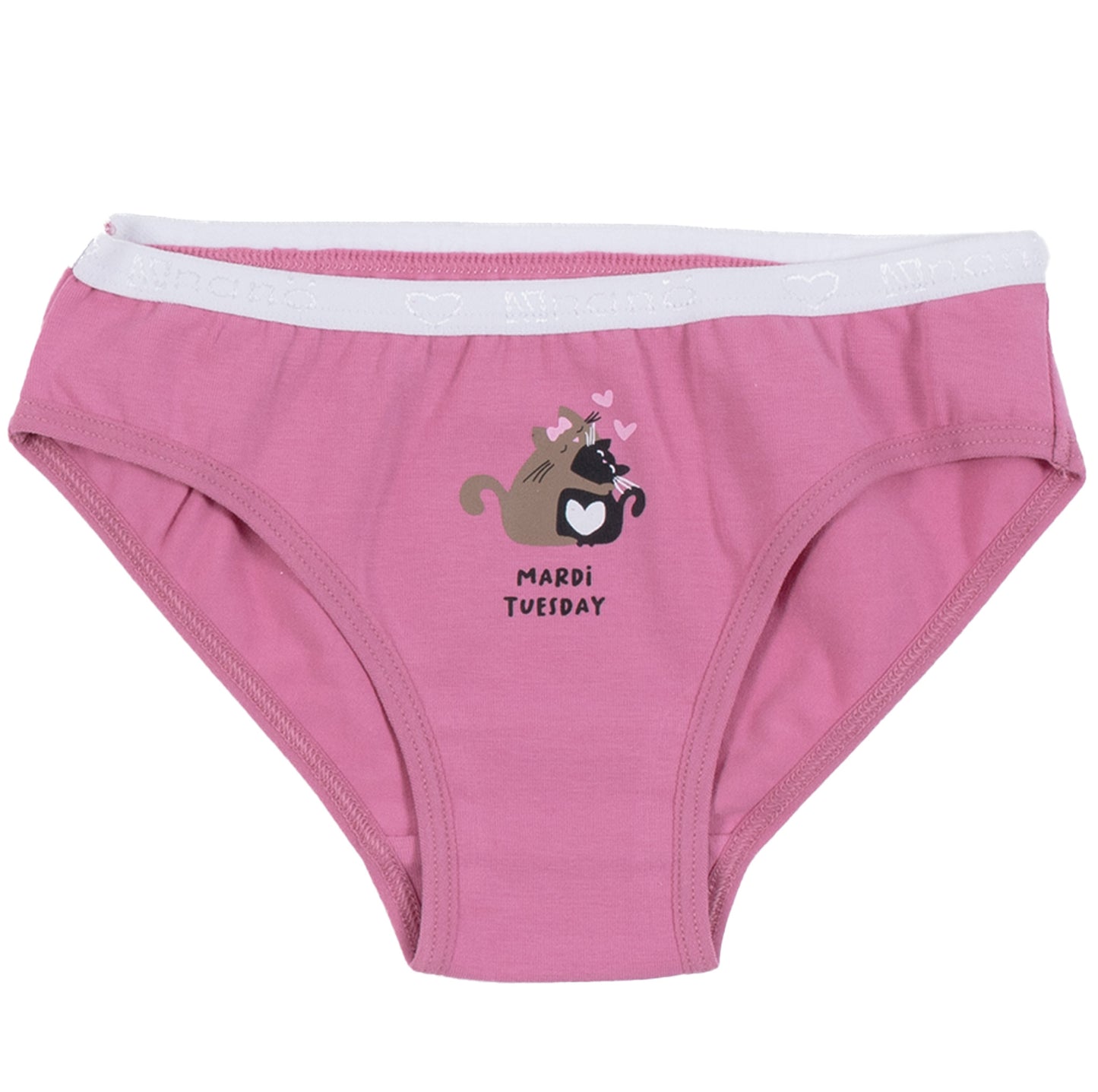 Culottes, paquet de 7 Filles Multi