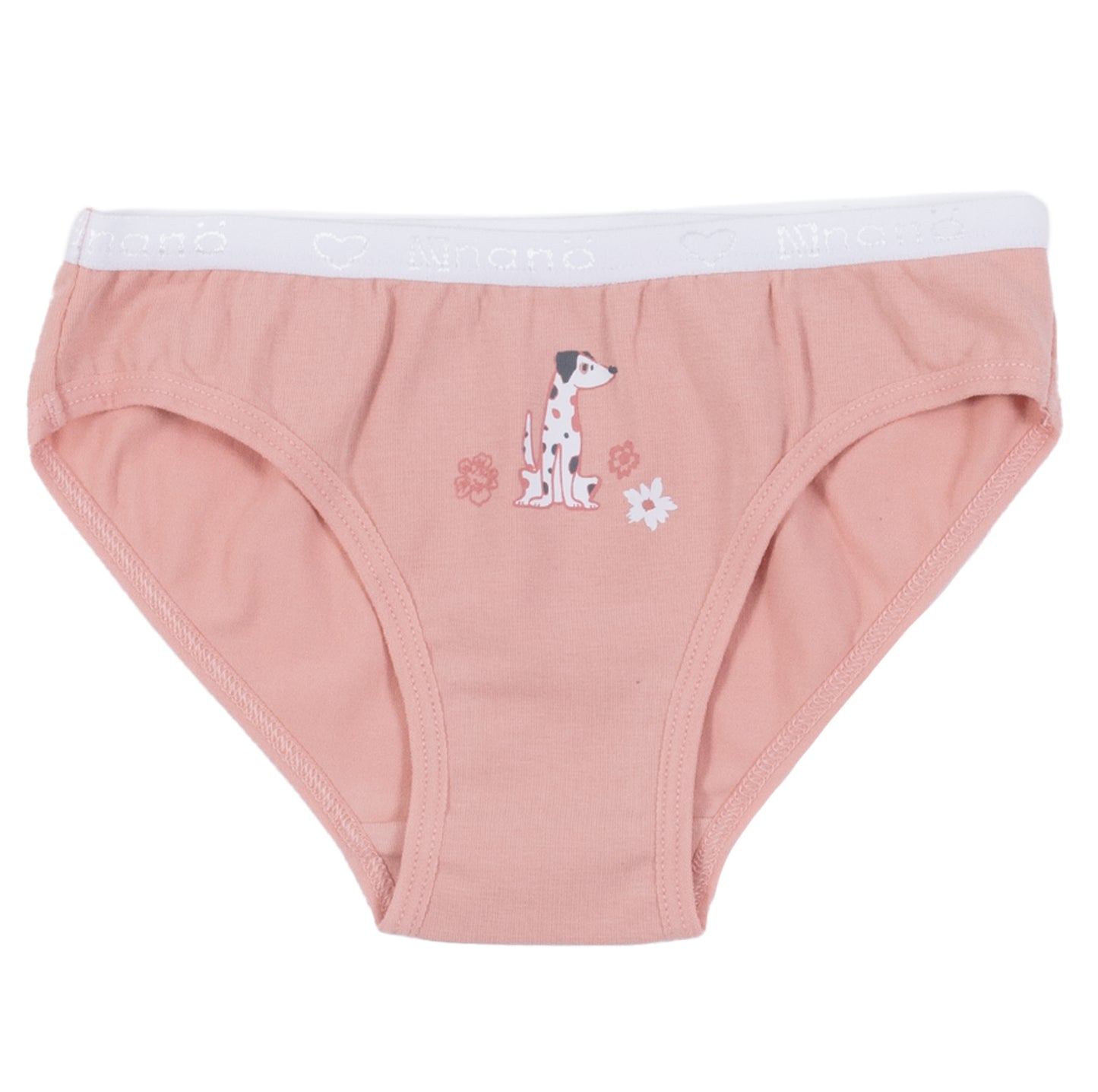 Culottes, paquet de 3 Filles Rose Pâle