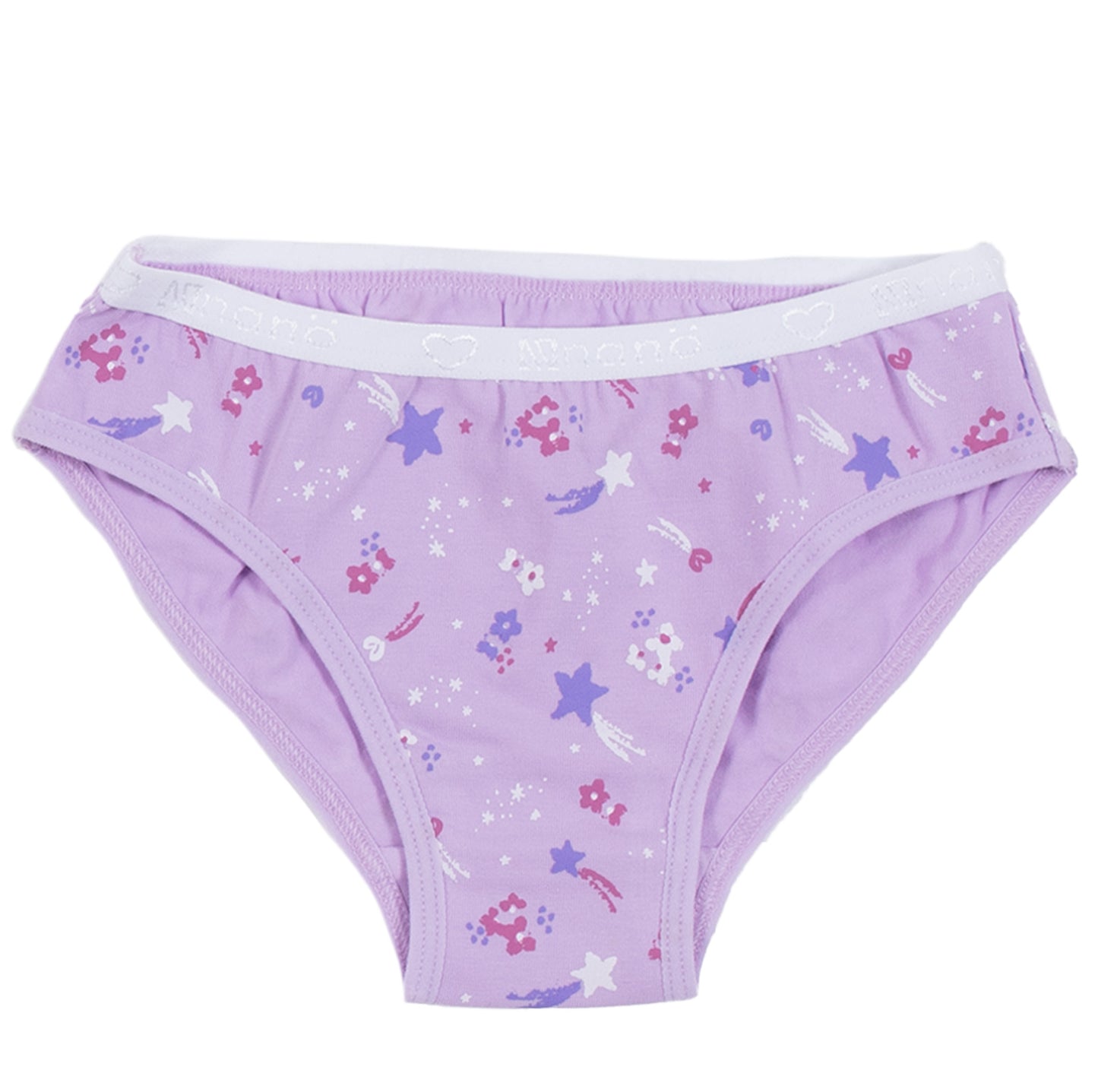 Culottes, paquet de 3 Filles Mauve