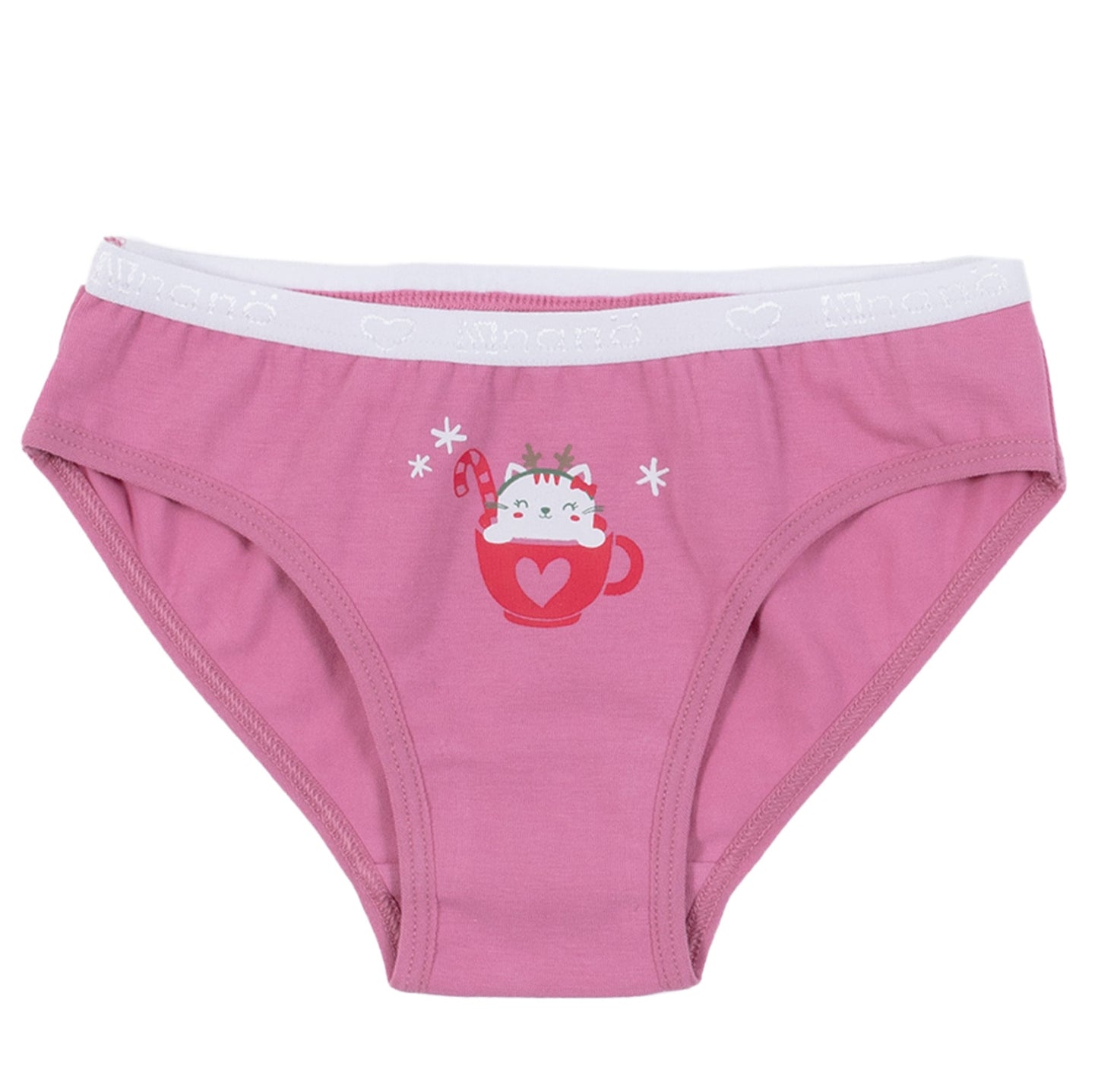 Culottes, paquet de 3 Filles Rose